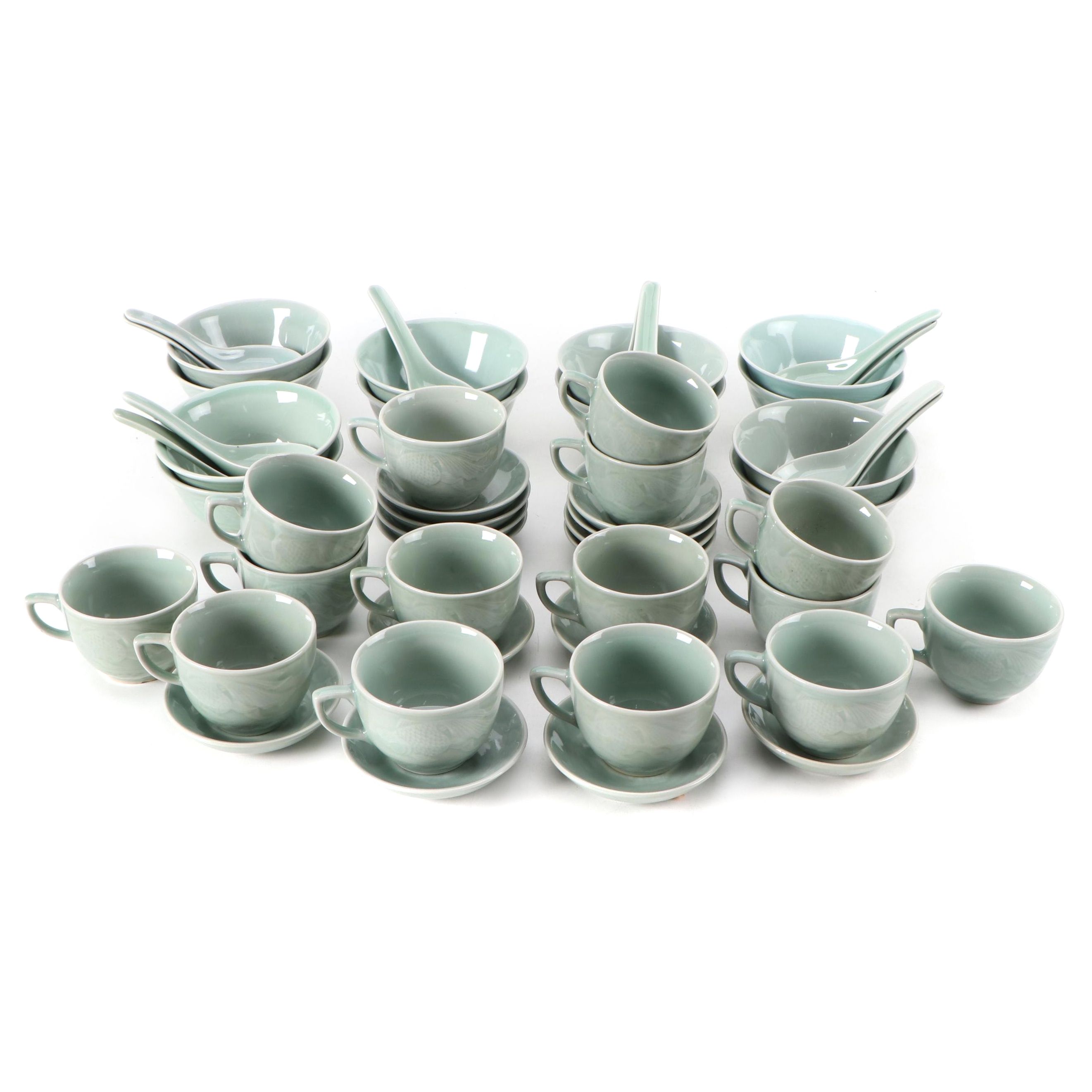 Lillian Vernon and Other Chinese Celadon Tableware