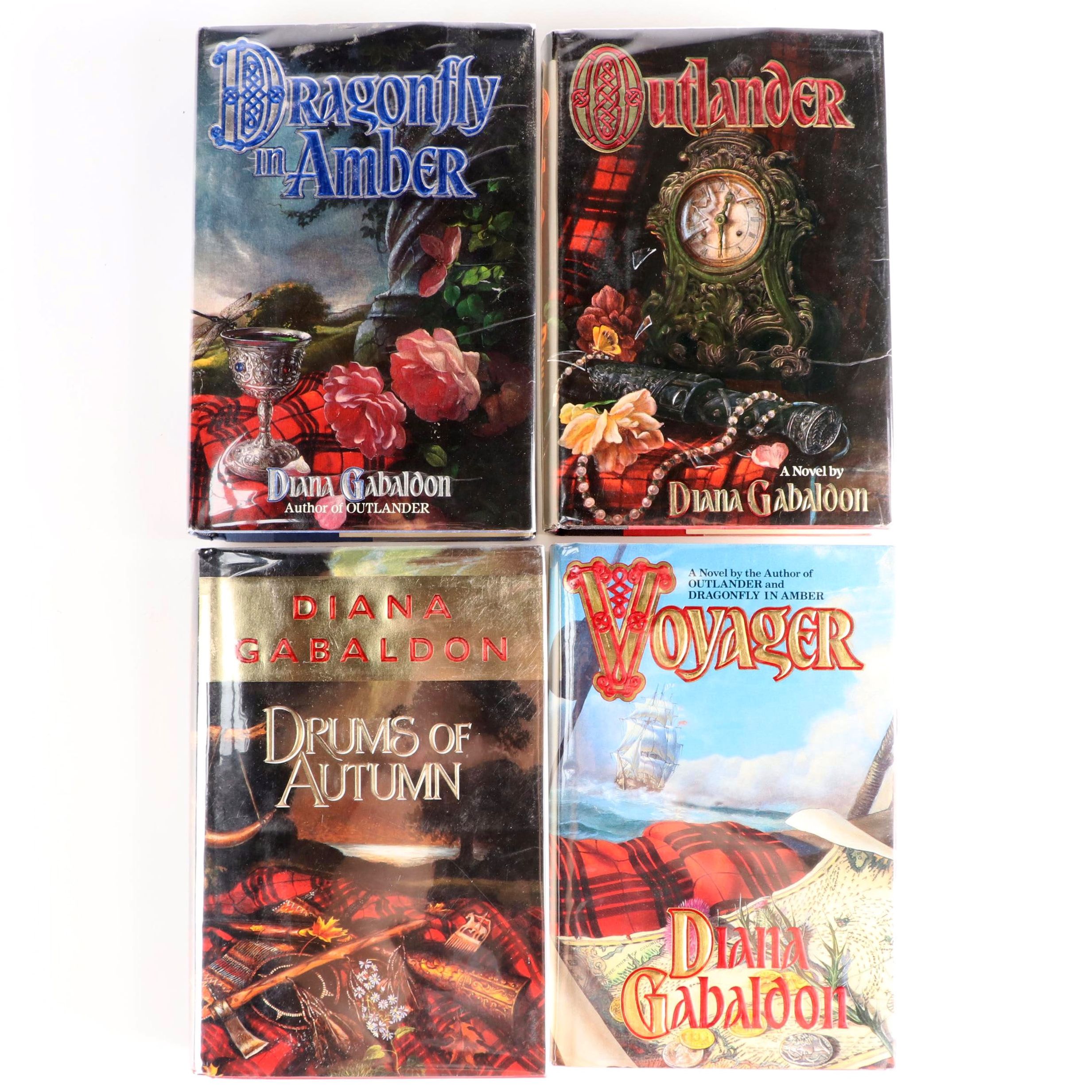 Signed First Edition "Outlander" and More Signed Diana Gabaldon Novels