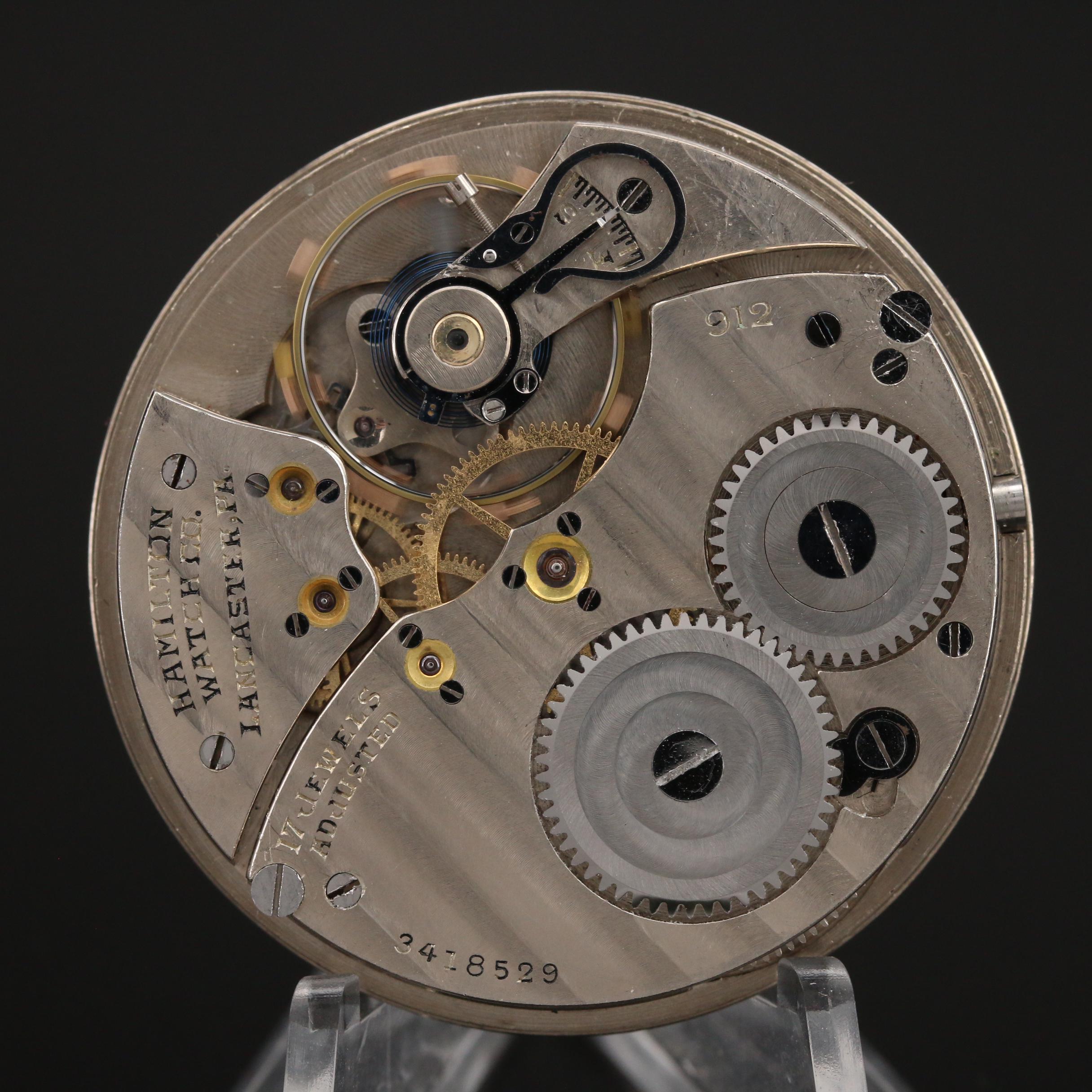 Antique American Pocket Watch Movements