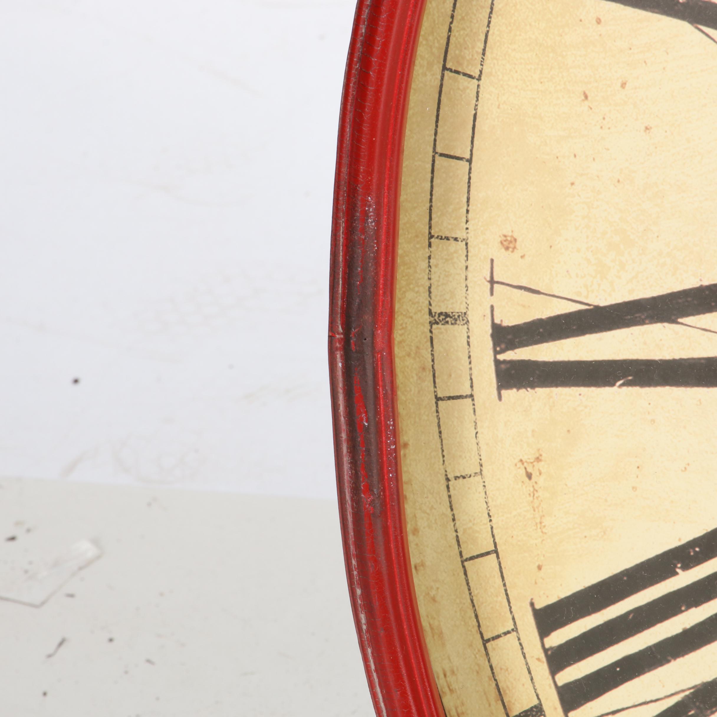 Pier 1 "Cafe de Marguerites" Oversized Pocket Watch Wall Clock