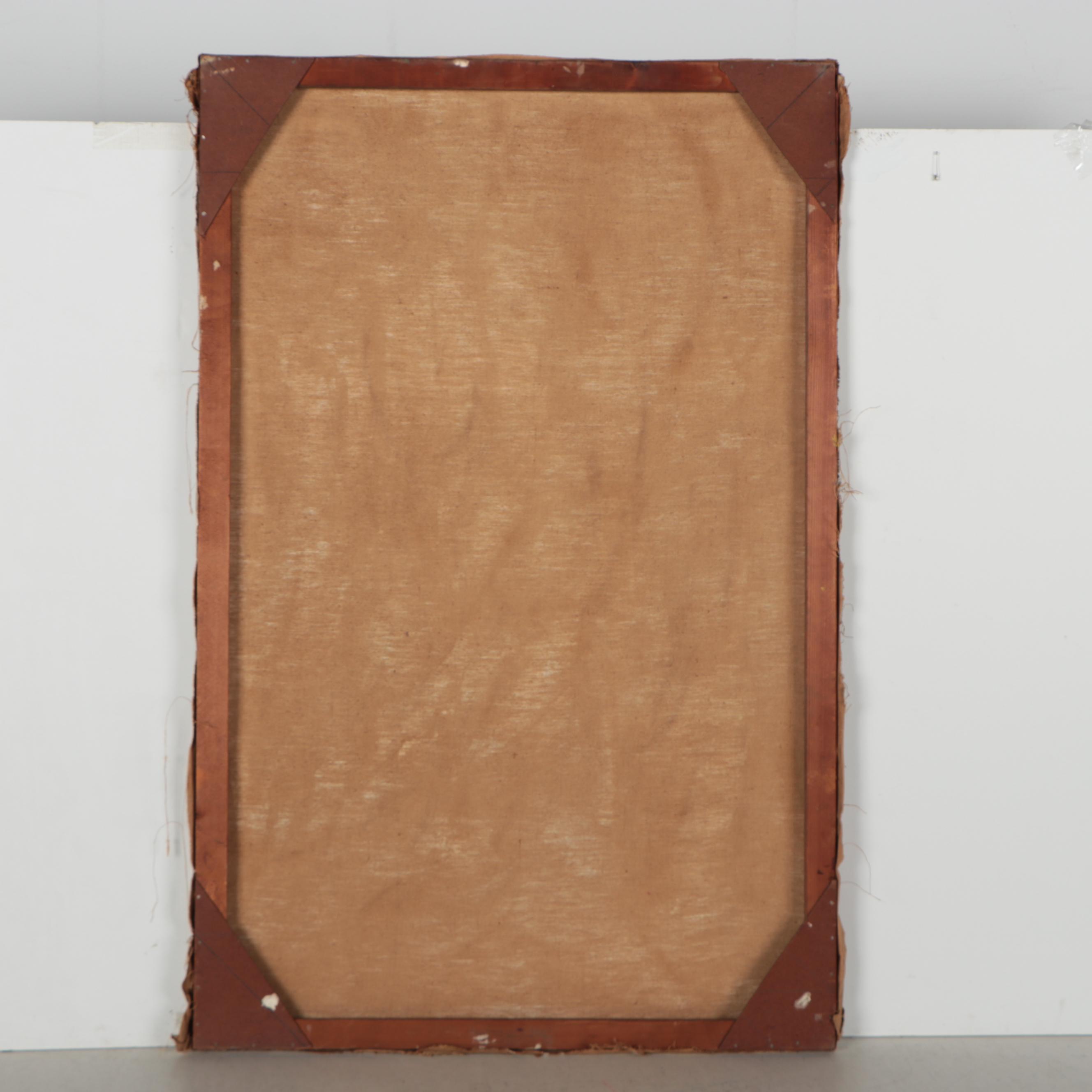 Bernice Fisher Abstract Oil Painting