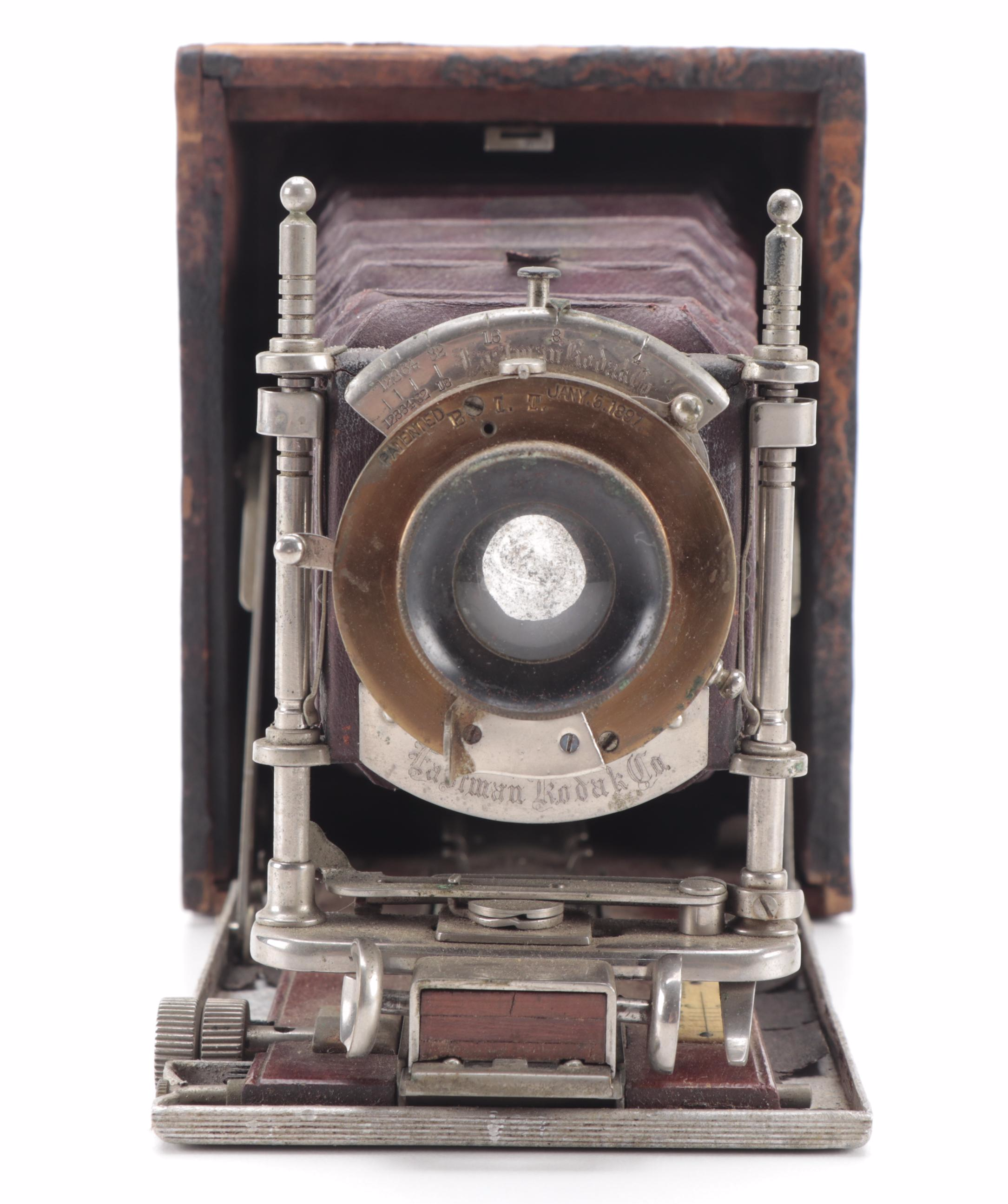 Conley View, Eastman Kodak No. 3 Cartridge Still Cameras, Folding Eastman Tripod