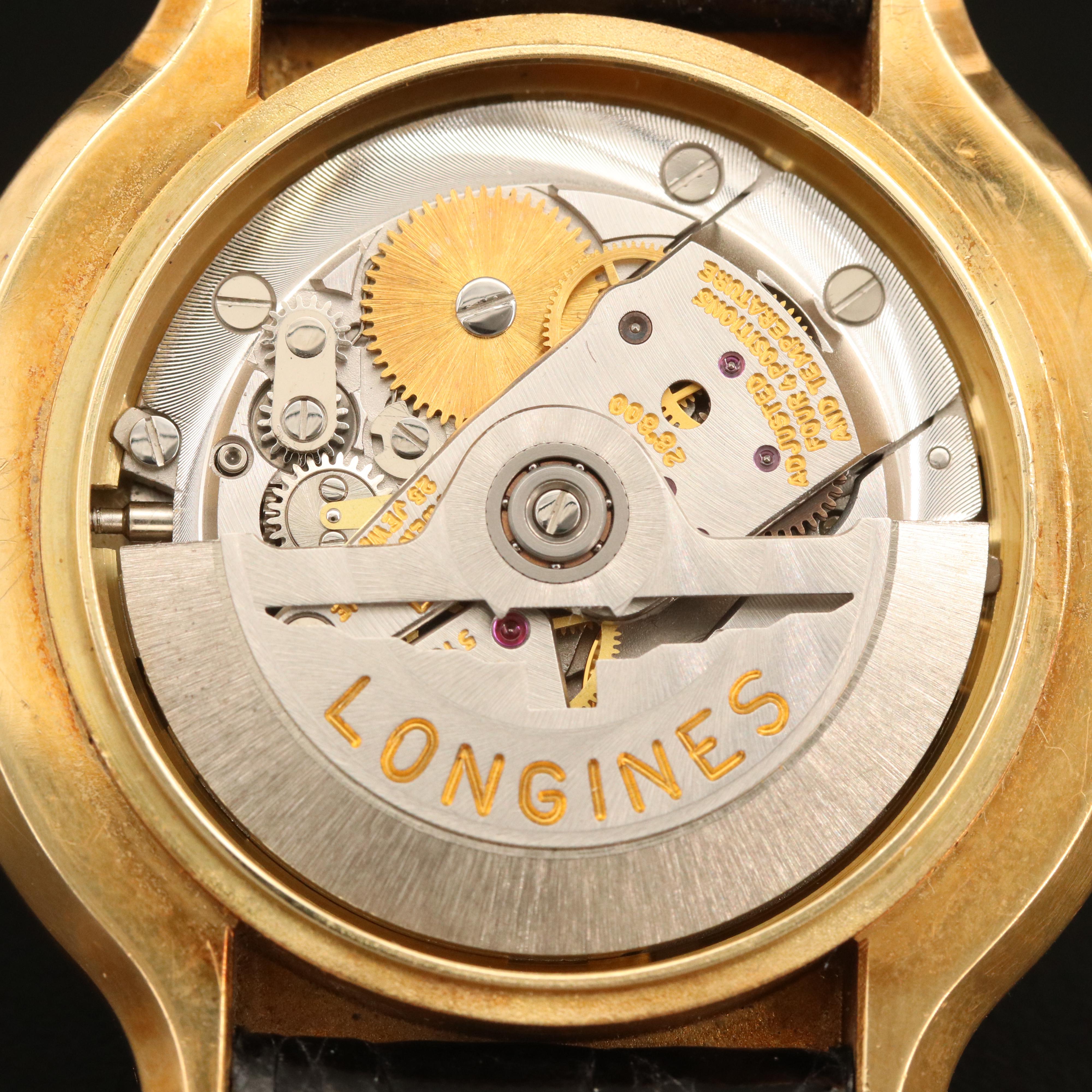 Vintage Longines Flagship HF 18K Gold Automatic Watch