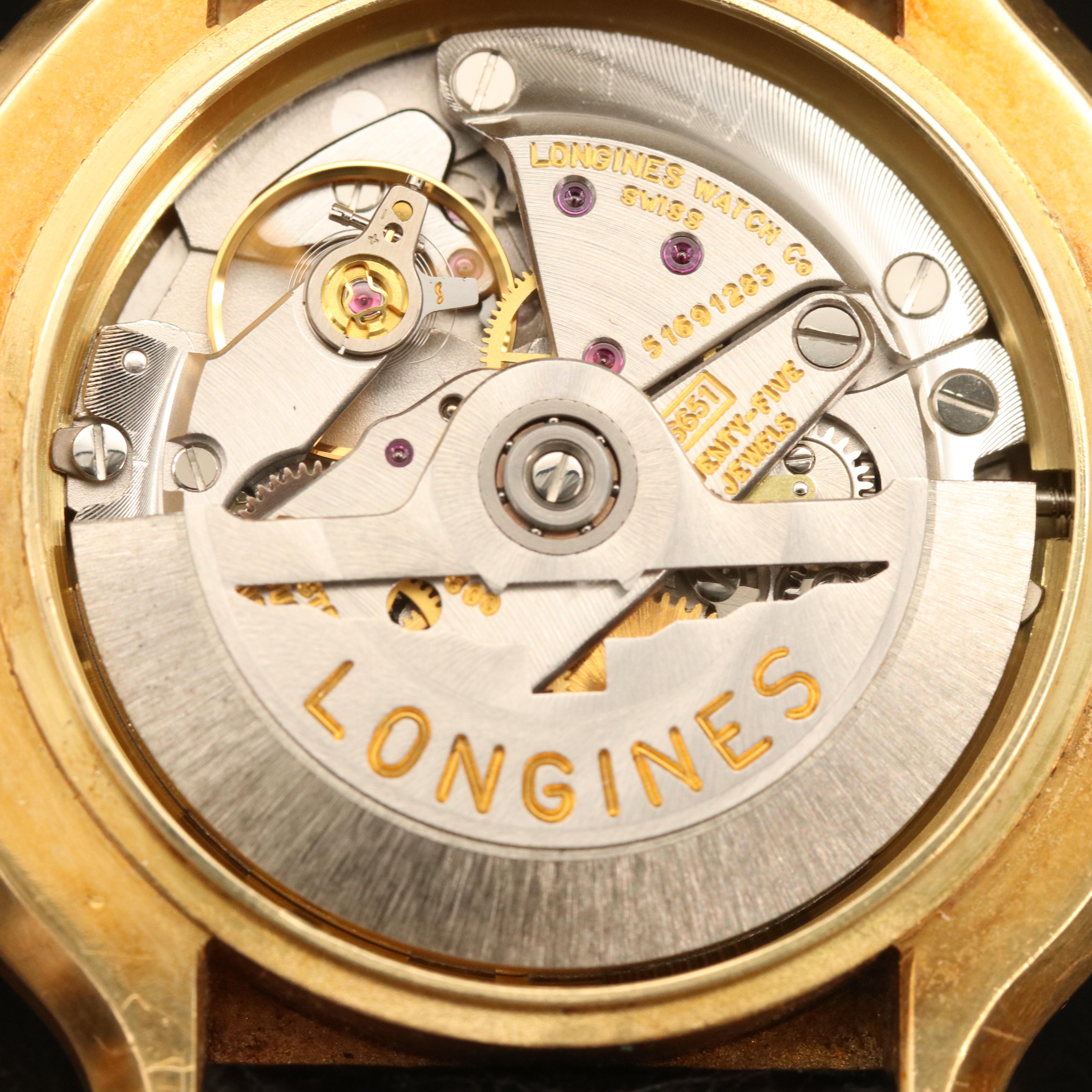 Vintage Longines Flagship HF 18K Gold Automatic Watch