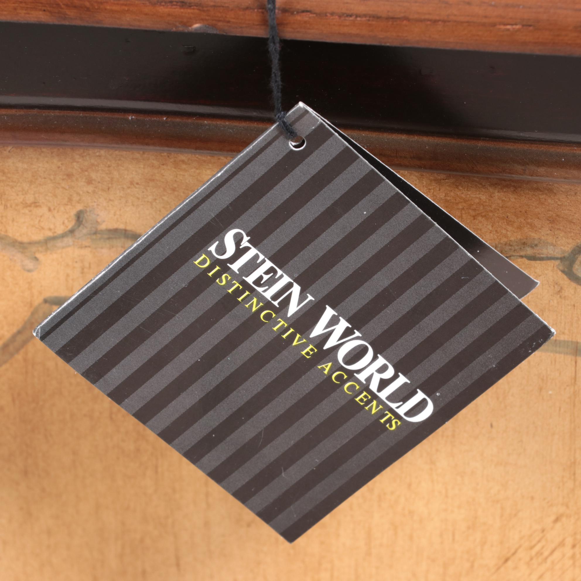 Stein World Venetian Rococo Style Paint-Decorated Serpentine Side Cabinet