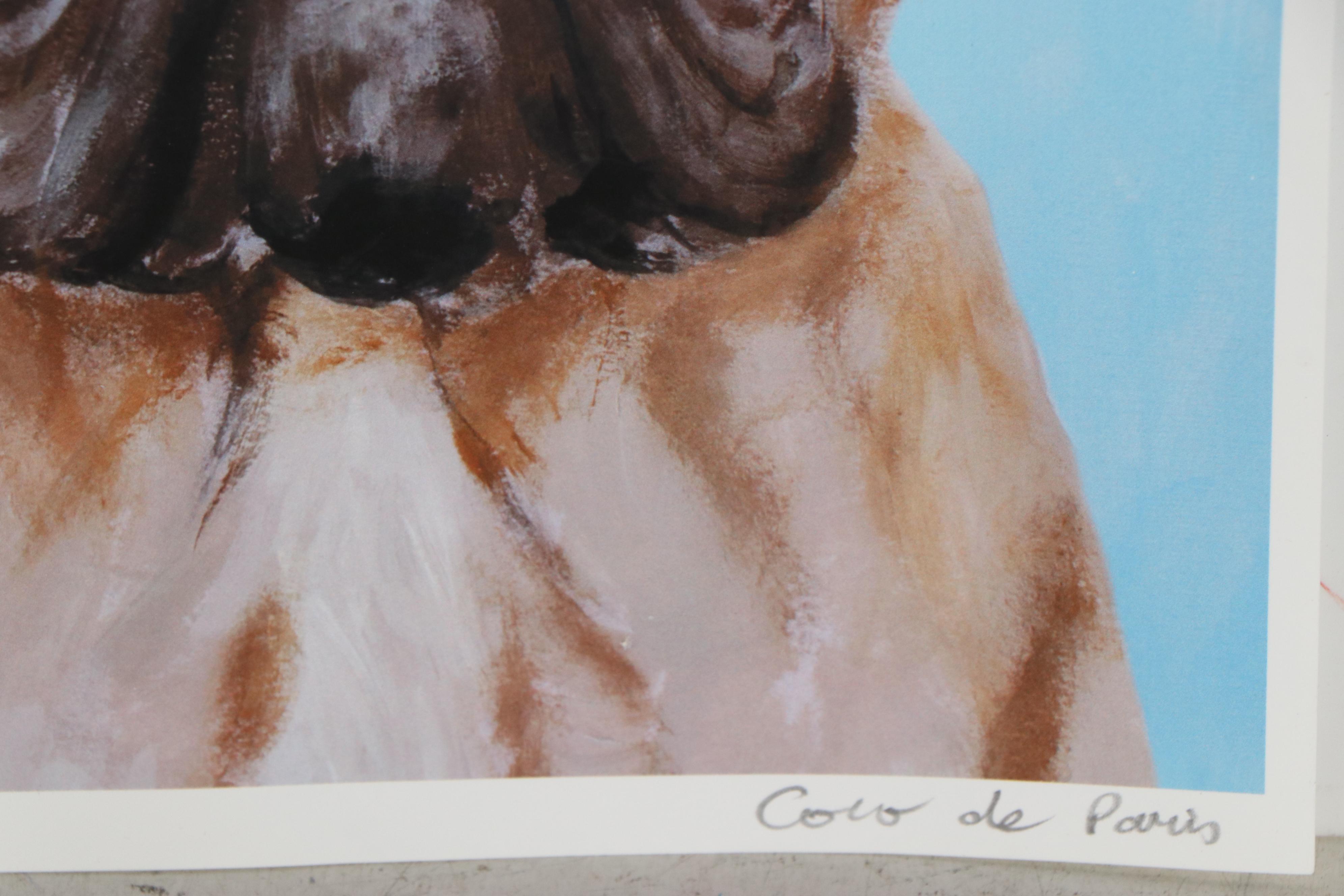 Coco de Paris Giclée "Frida Kahlo French Bulldog," 2021