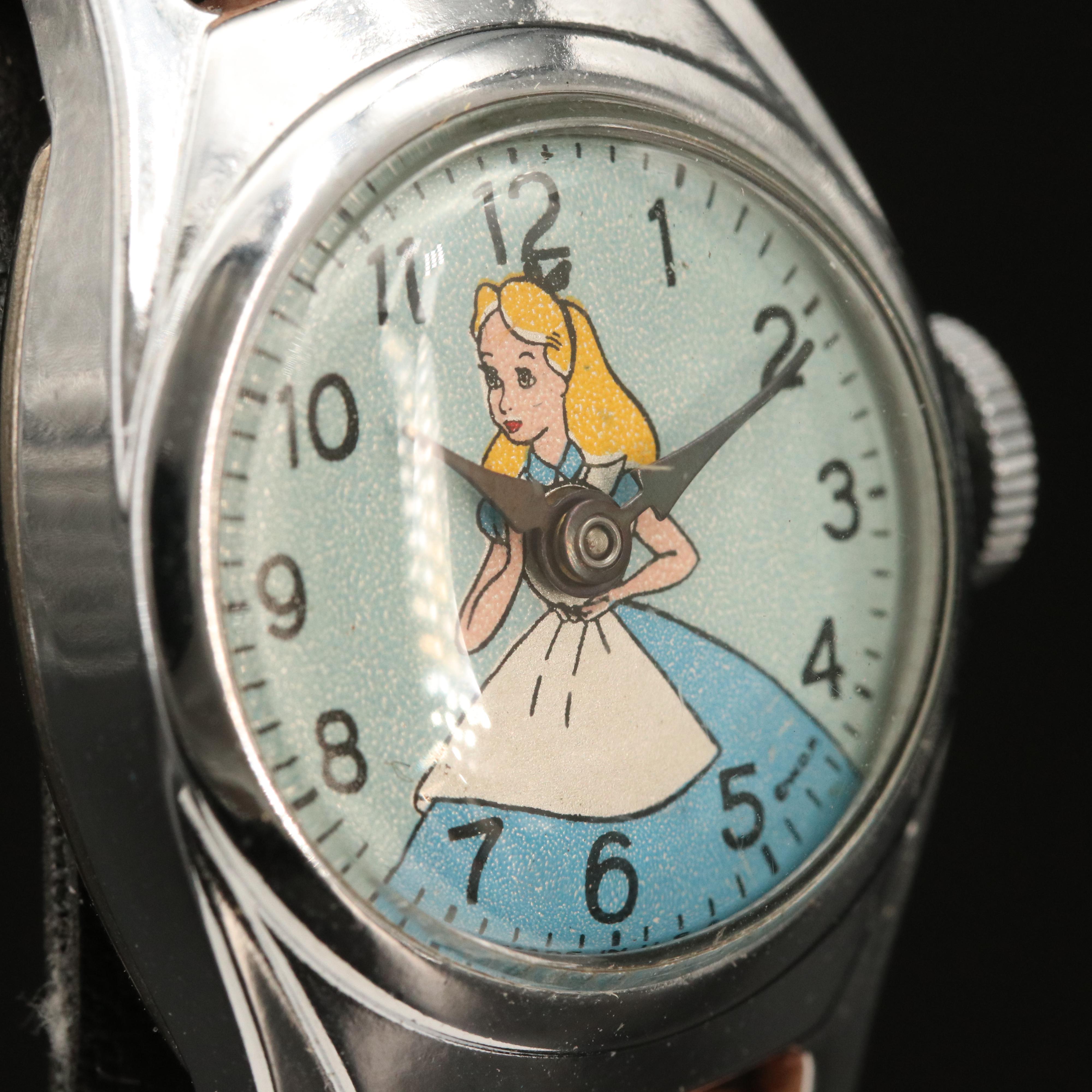 Vintage Alice in Wonderland Watch