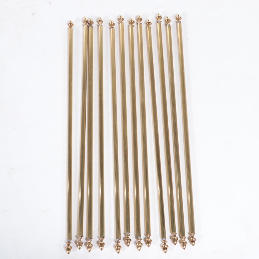 Brass Stair Carpet Rods