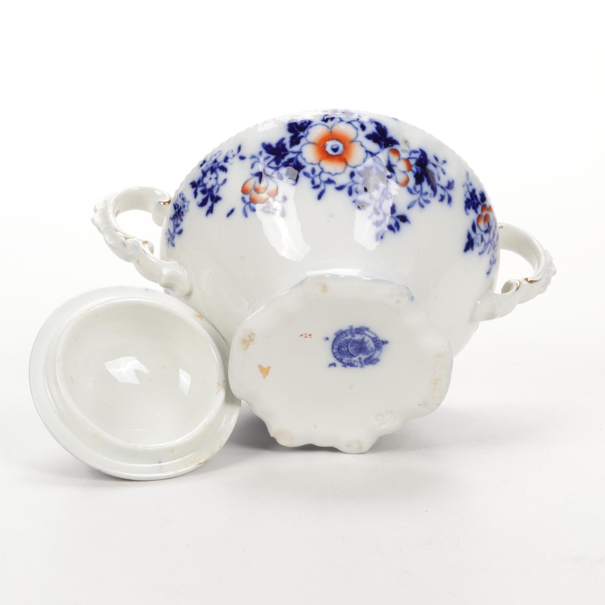 W. H. Grindley & Co. "Derby" and Other English Ironstone "Patras" Tableware