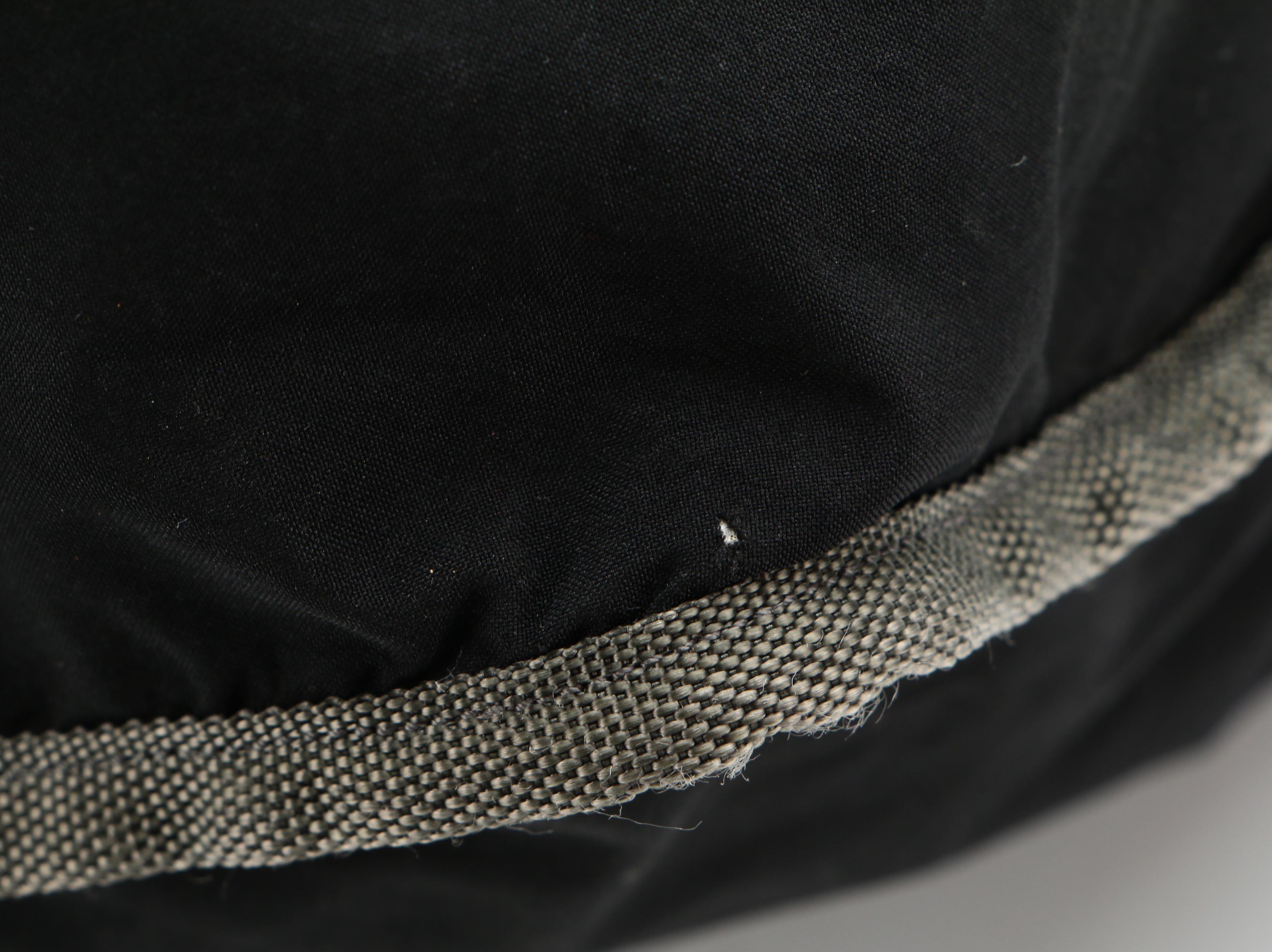 Prada Sport Nylon Tote Bag in Black and Grey