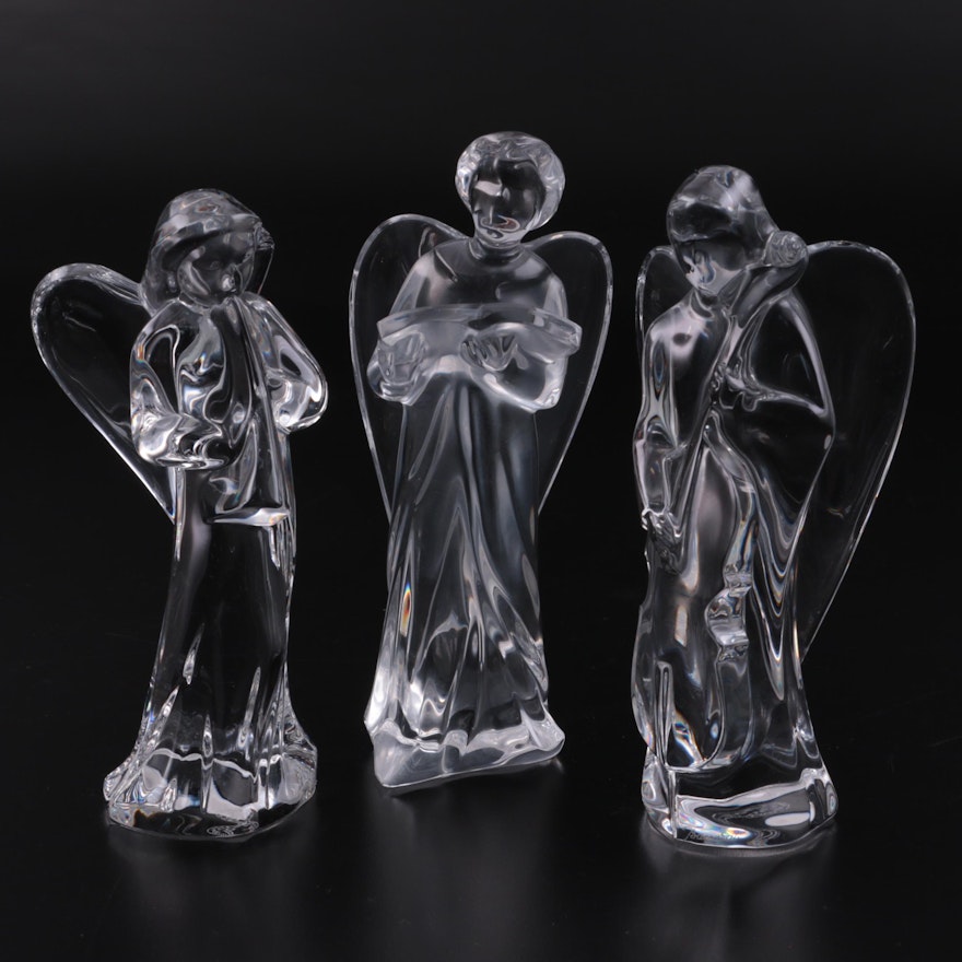 Baccarat Crystal Angels, Late 20th Century