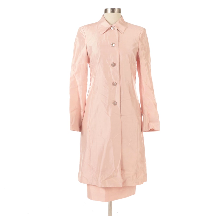 Akris Mid-Length Jacket and Matching Skirt