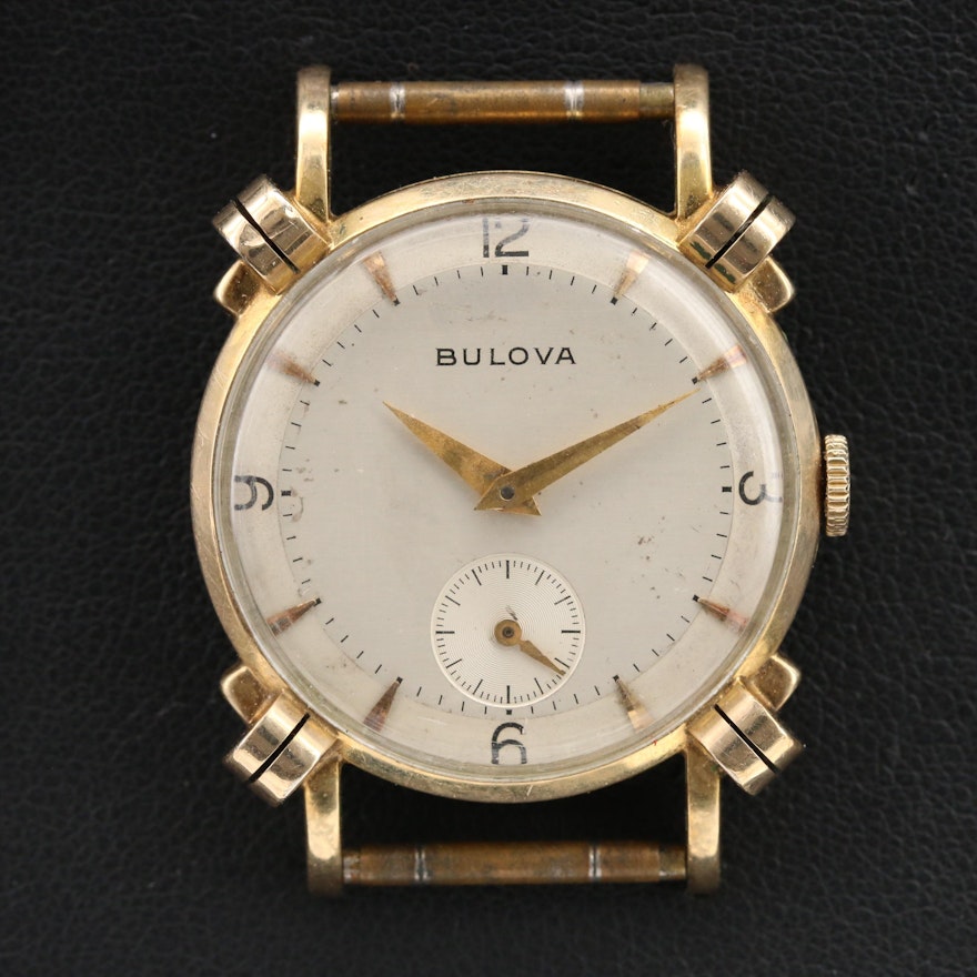 1950 Bulova Stem Wind Wristwatch