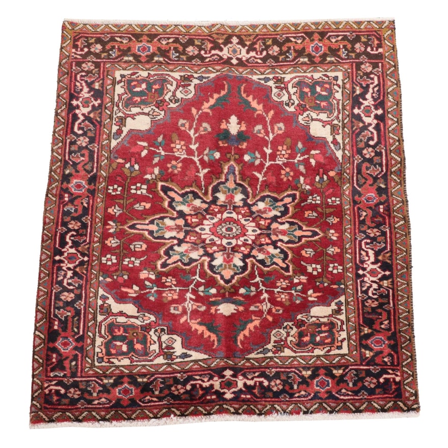 3'6 x 4'3 Hand-Knotted Persian Ahar Area Rug