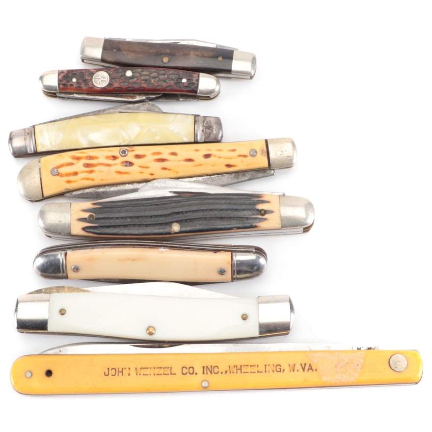 Case, Schrade, Hammer and Other Folding Pocket Knives