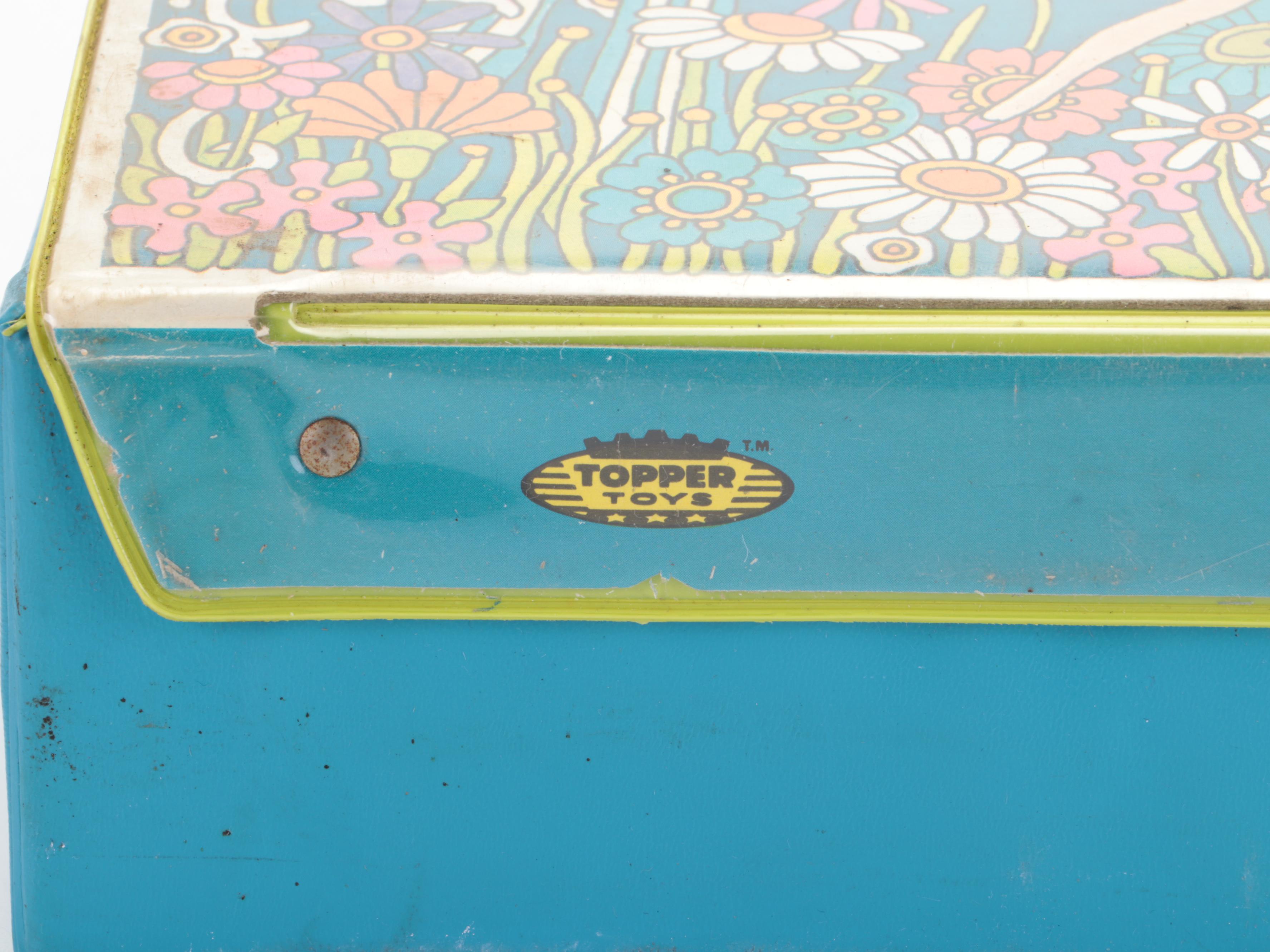 Mattel Julia and Malibu Barbie with Clothes and Case, and Dawn Dolls with Case