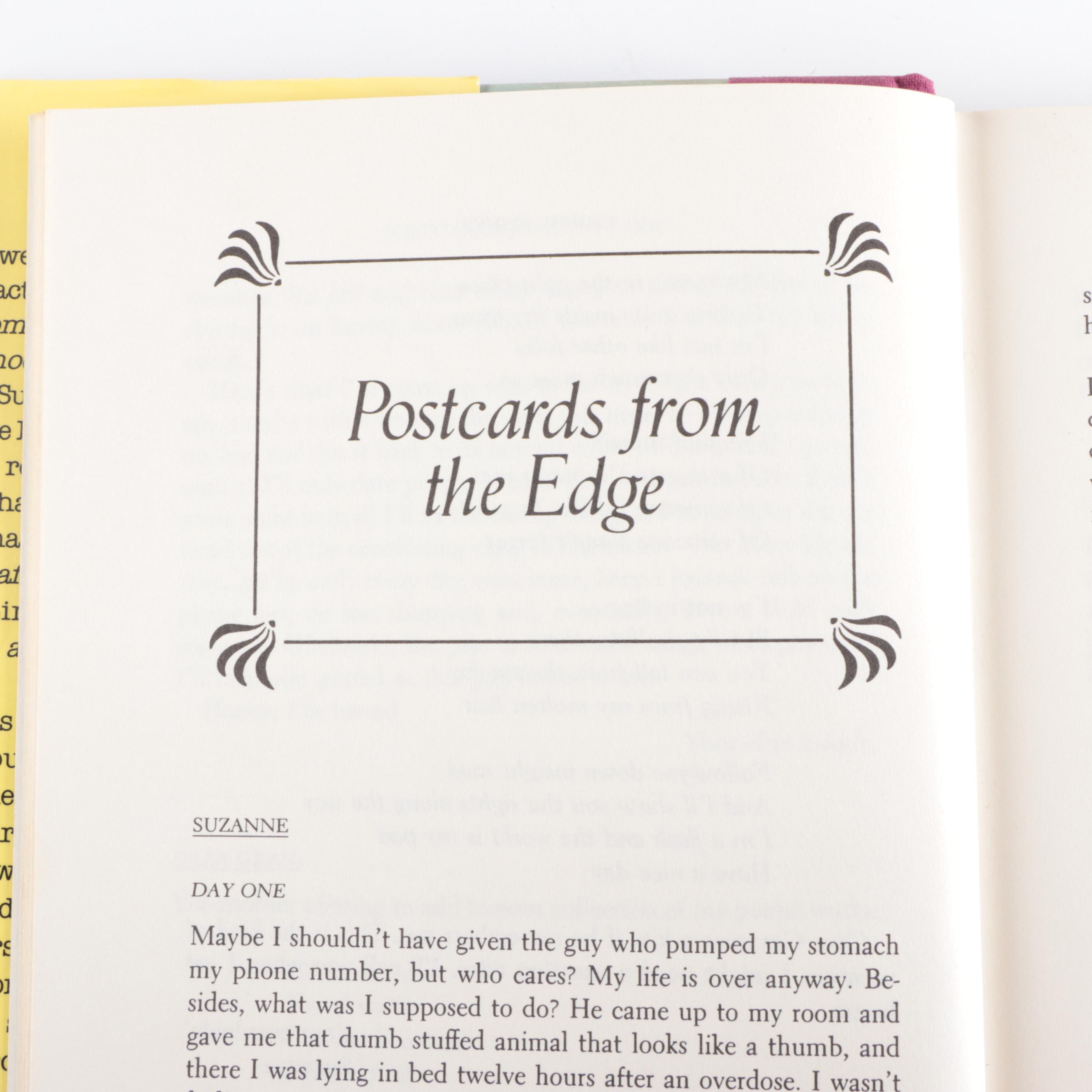 First Edition "Postcards from the Edge" by Carrie Fisher, 1987