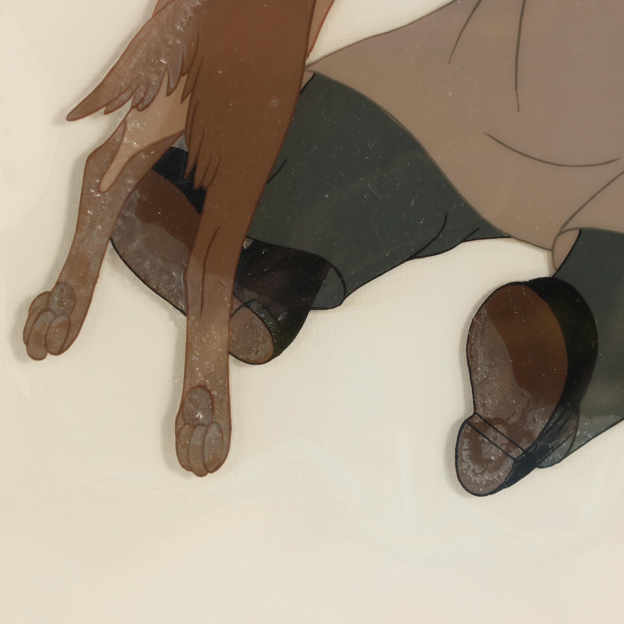 Disney "Lady and the Tramp" Hand-Painted Animation Cel