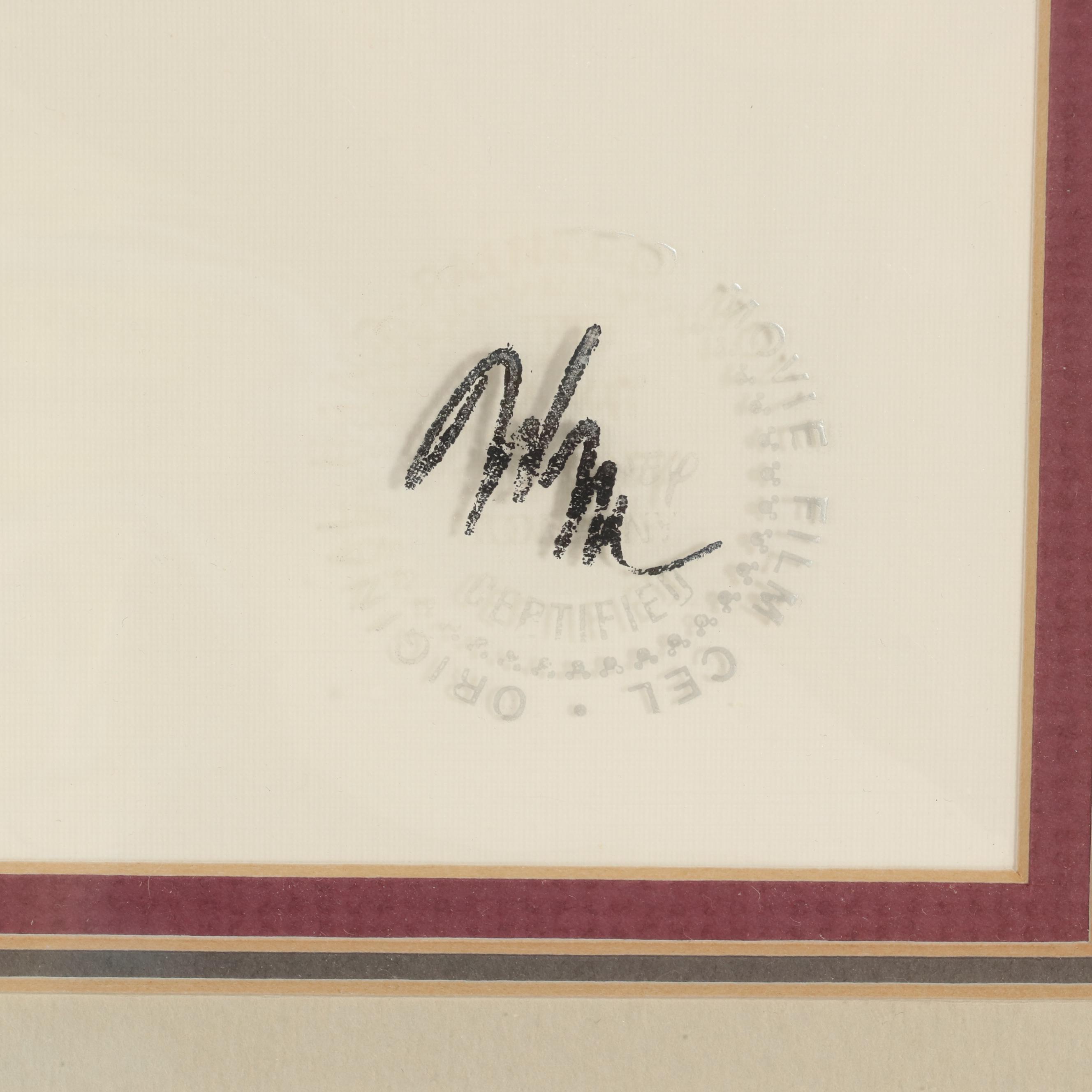 Disney "Lady and the Tramp" Hand-Painted Animation Cel