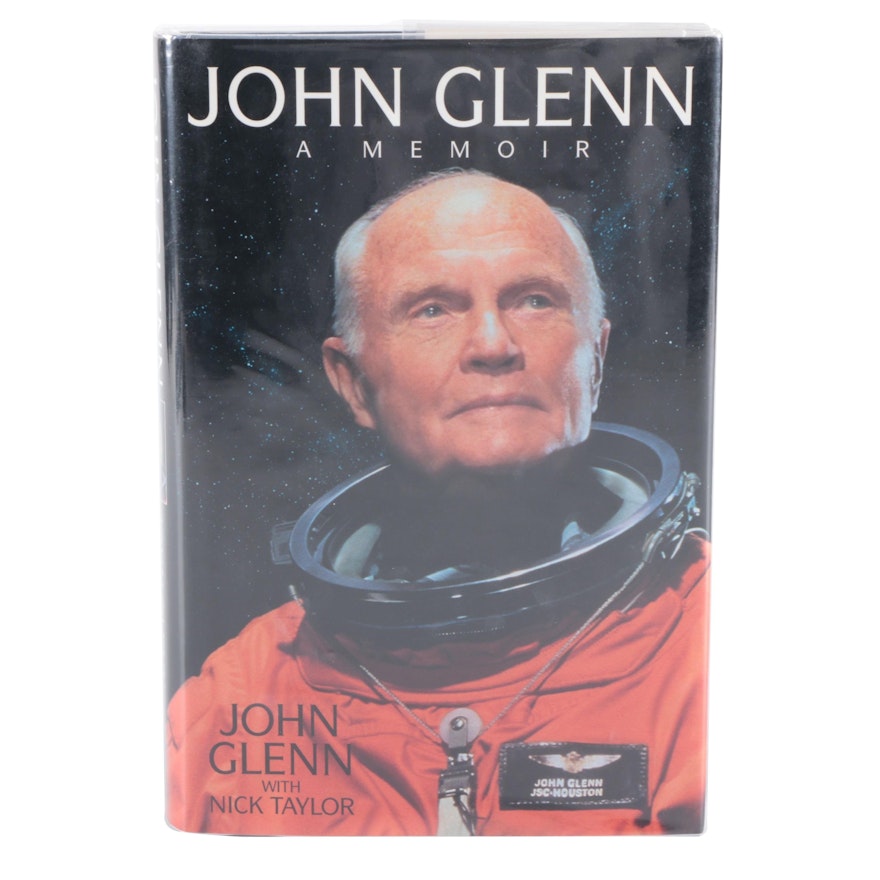 Signed First Edition "John Glenn: A Memoir" by John Glenn, 1999
