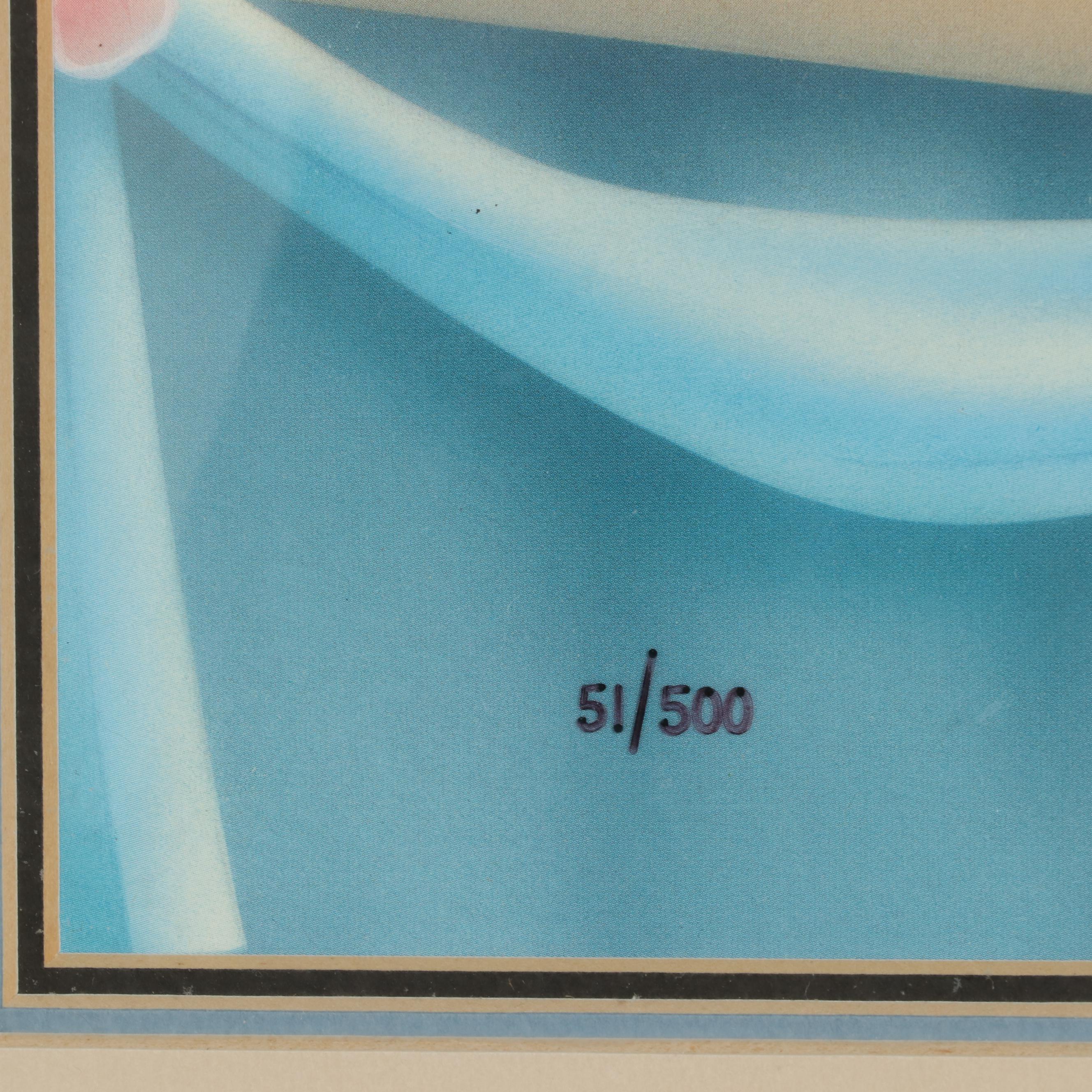 Disney "Society Dog Show" Hand-Painted Animation Cel of Pluto and Fifi, 1990