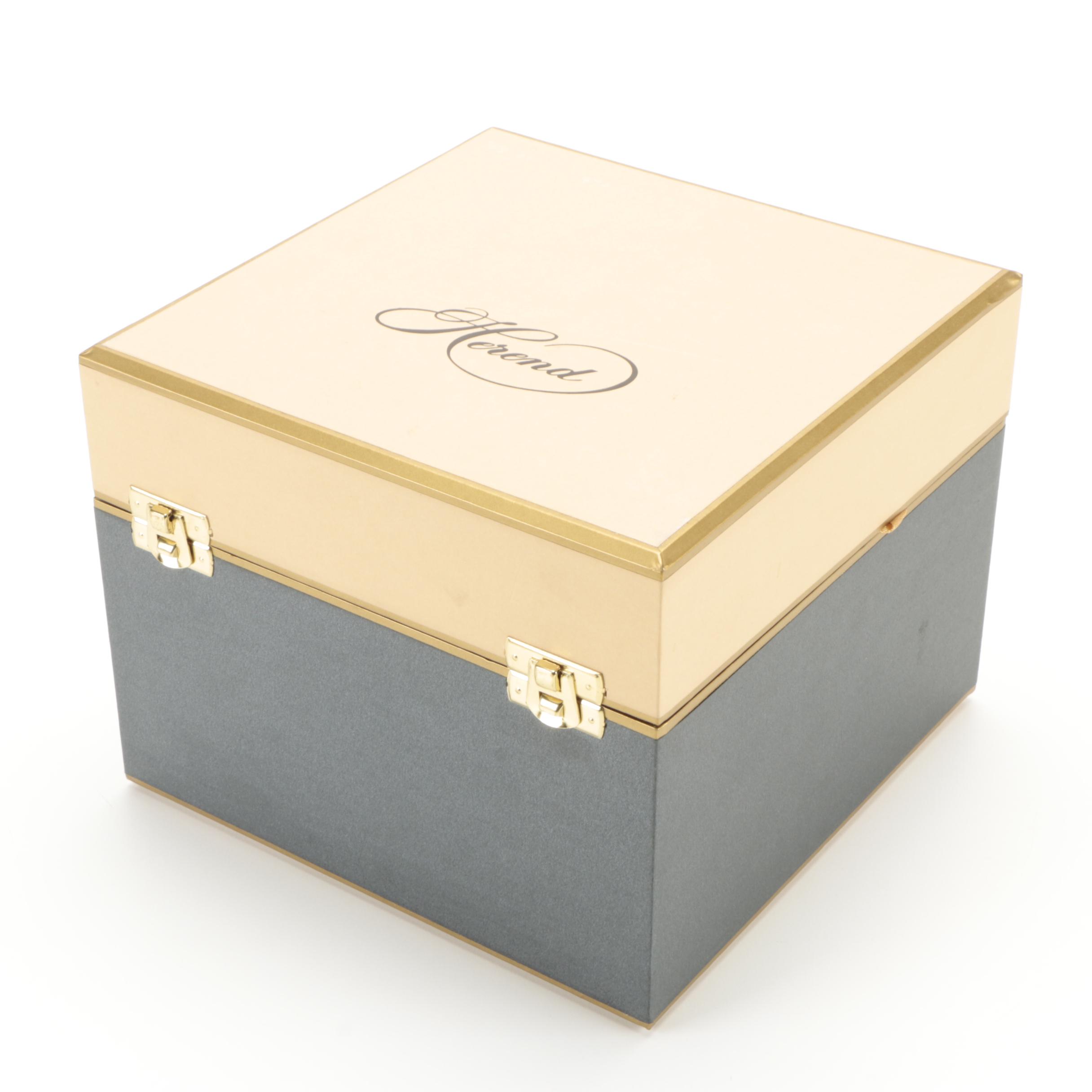 Herend "Pond Life" Limited Edition Porcelain Figurine