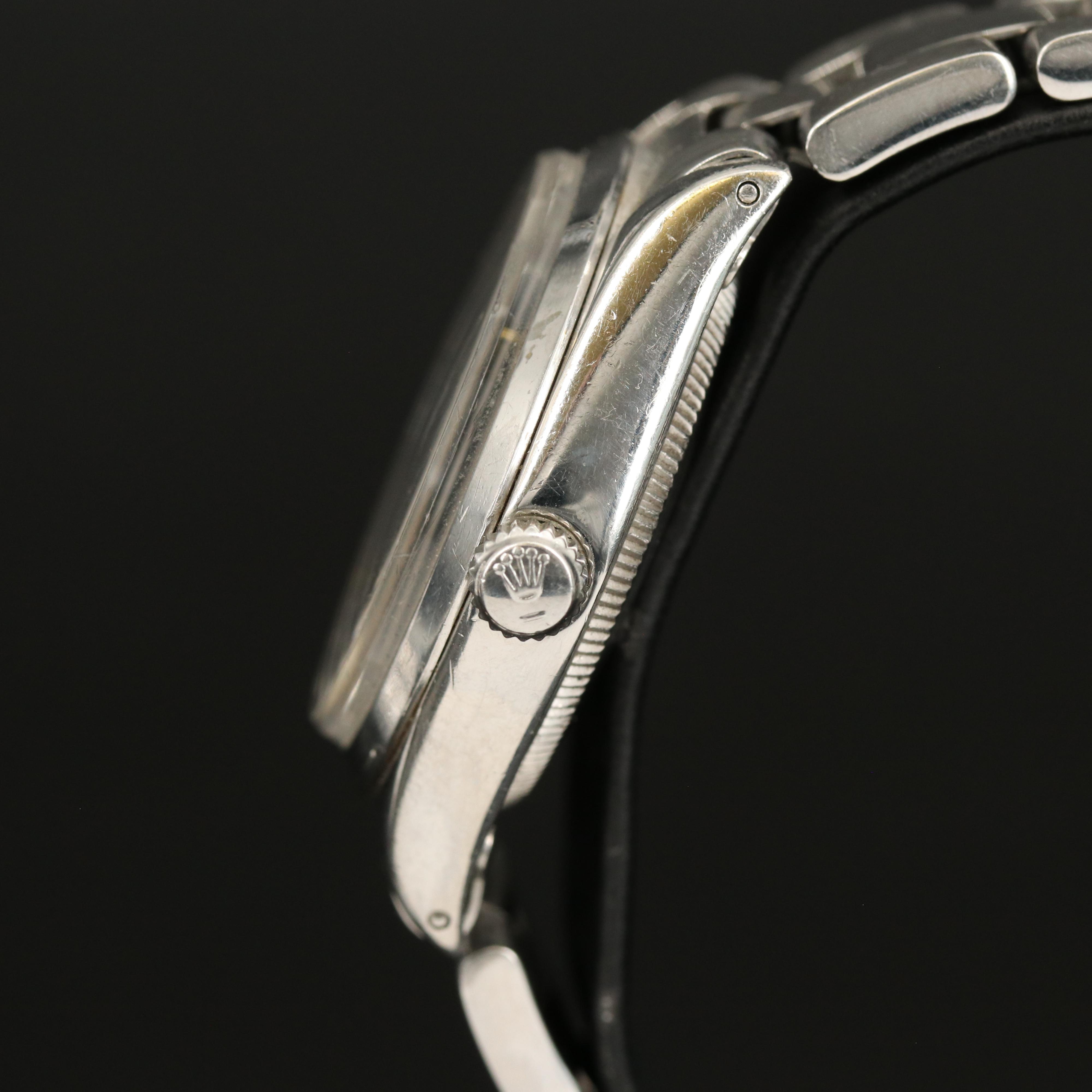 1977 Rolex Air-King Stainless Steel Watch