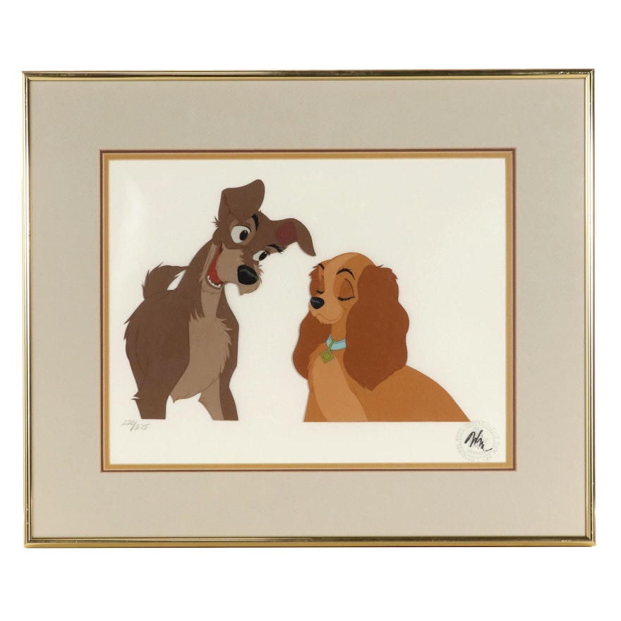 Disney Animation Cel "Lady and the Tramp"