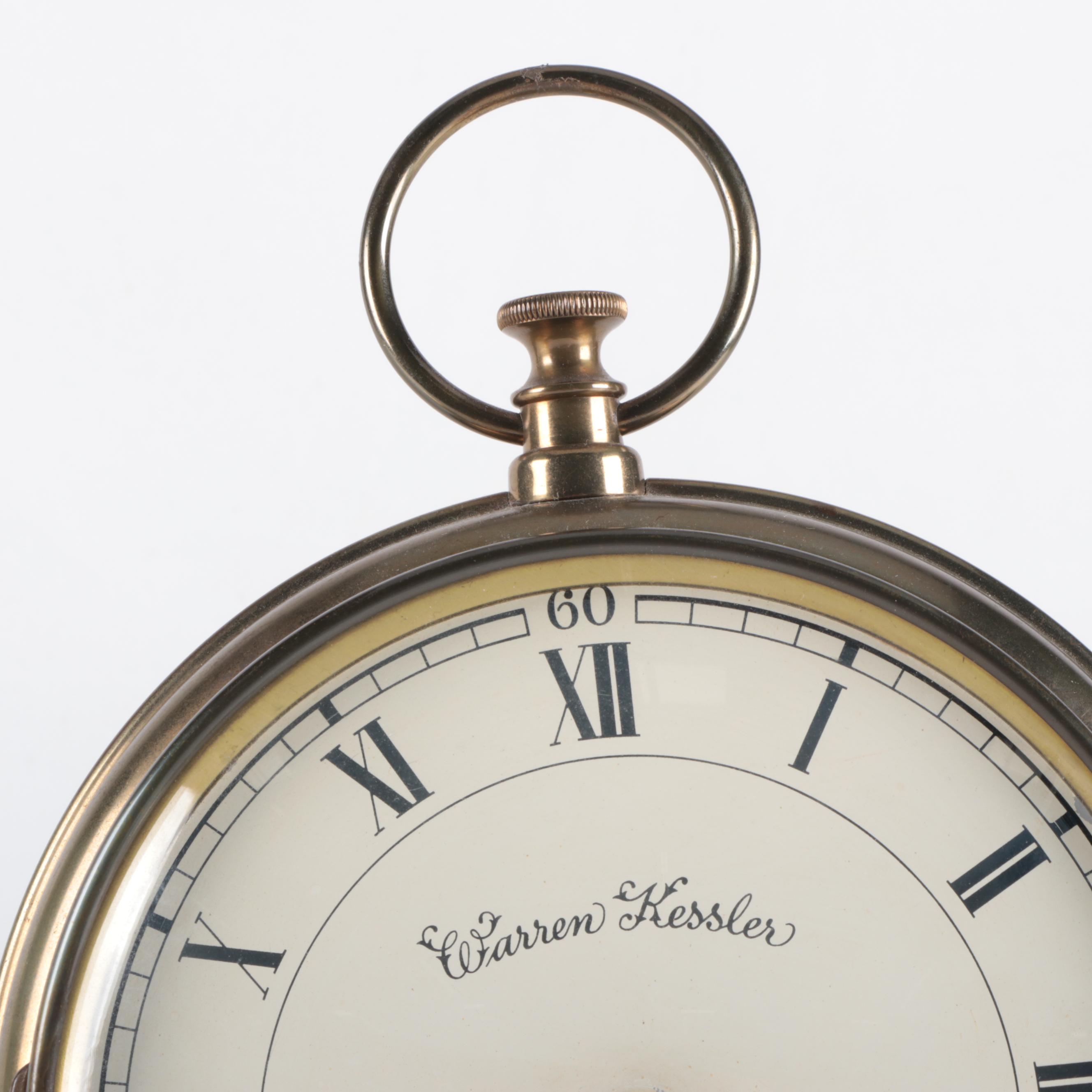 Bulova and Phinney-Walker Folding Travel Alarm Clocks with Other Clocks