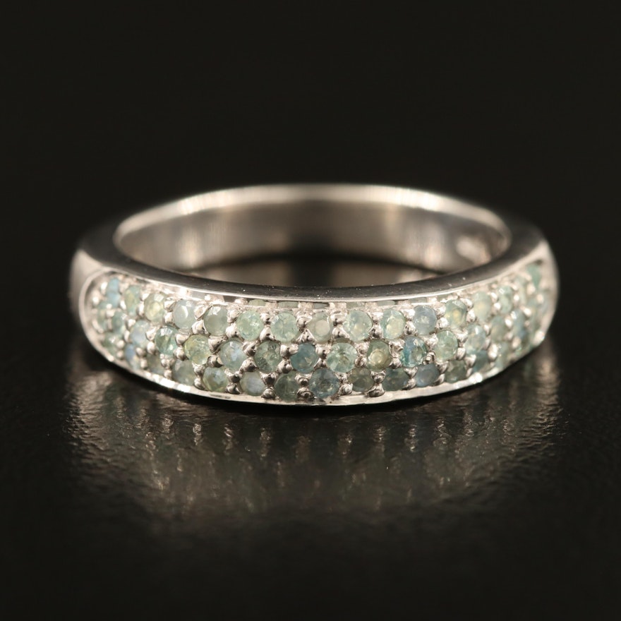 Sterling Alexandrite Band