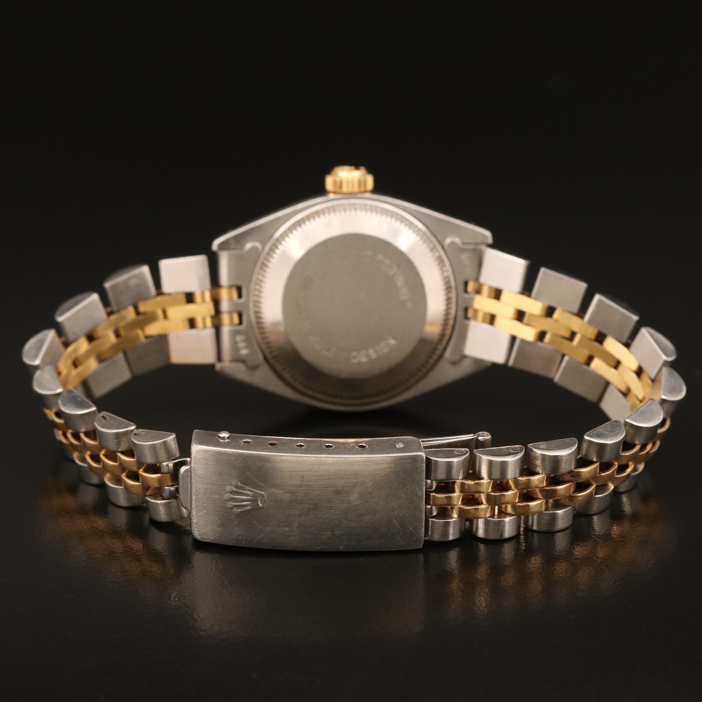 1983 Rolex Oyster Perpetual Date 18K and Stainless Steel Watch