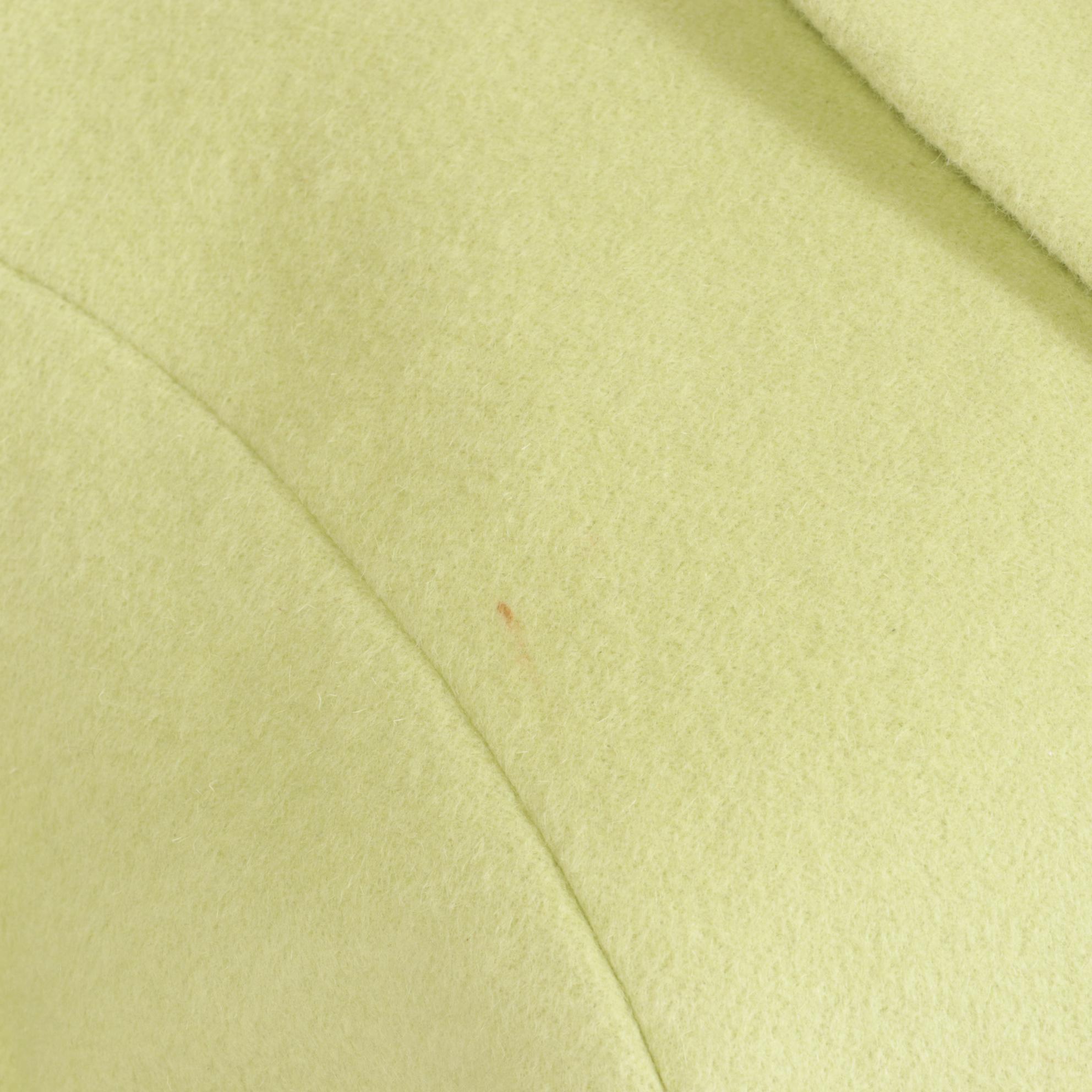 Saks Fifth Avenue Collection Chartreuse Angora Blend Jacket