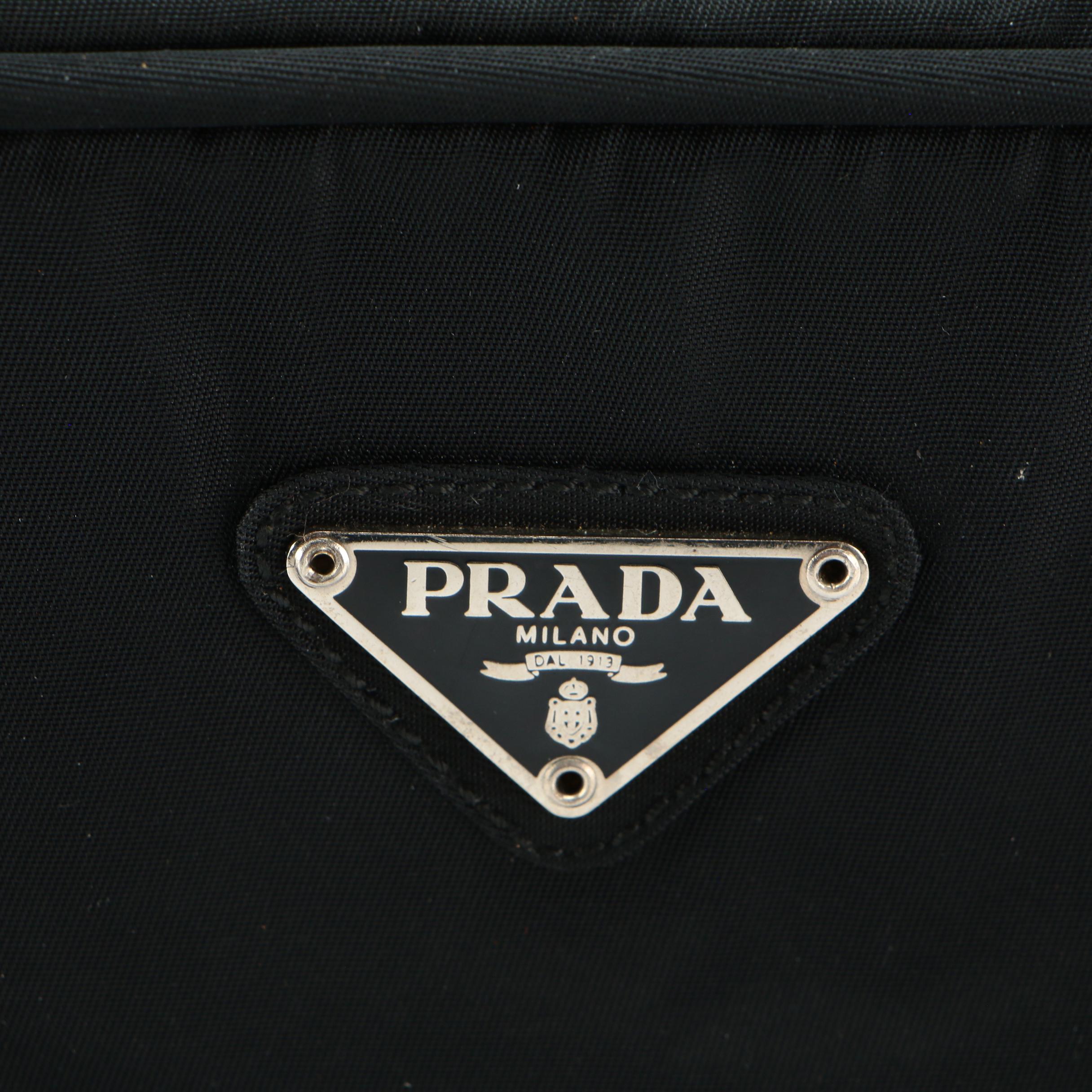 Prada Black Tessuto Nylon Handbag