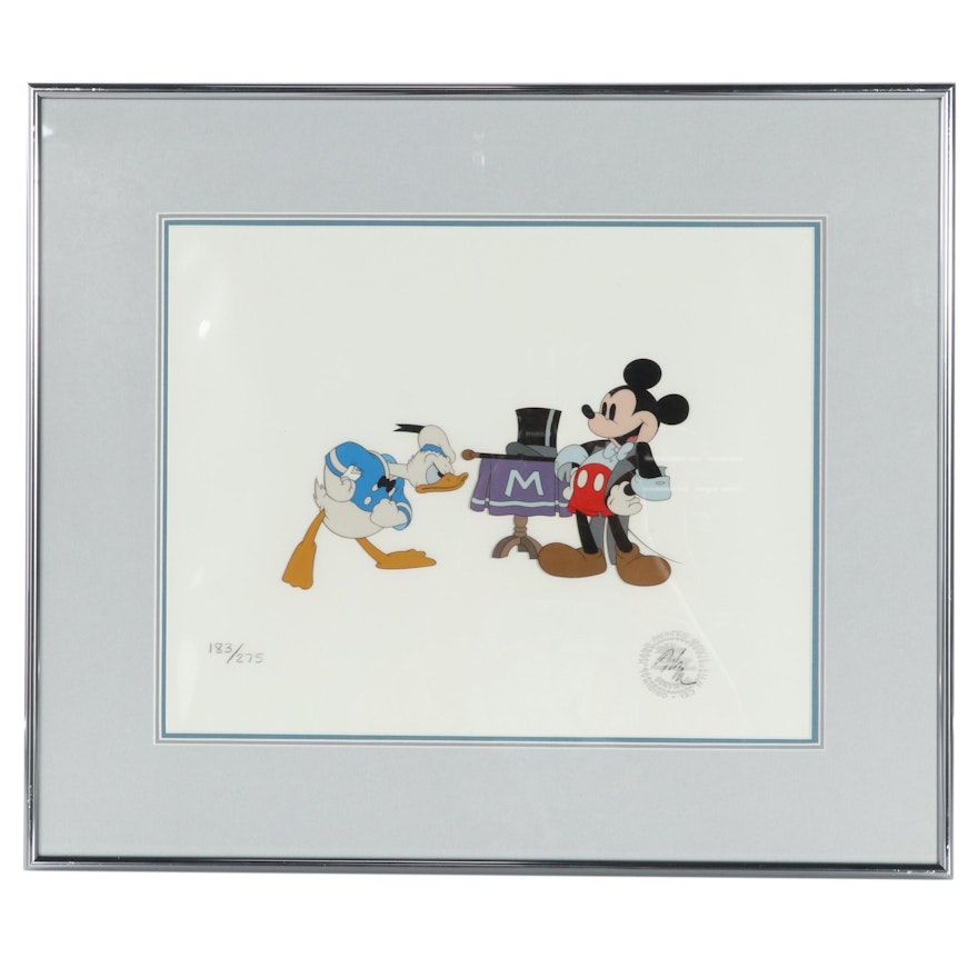 Disney Animation Cel "Magician Mickey," 1984