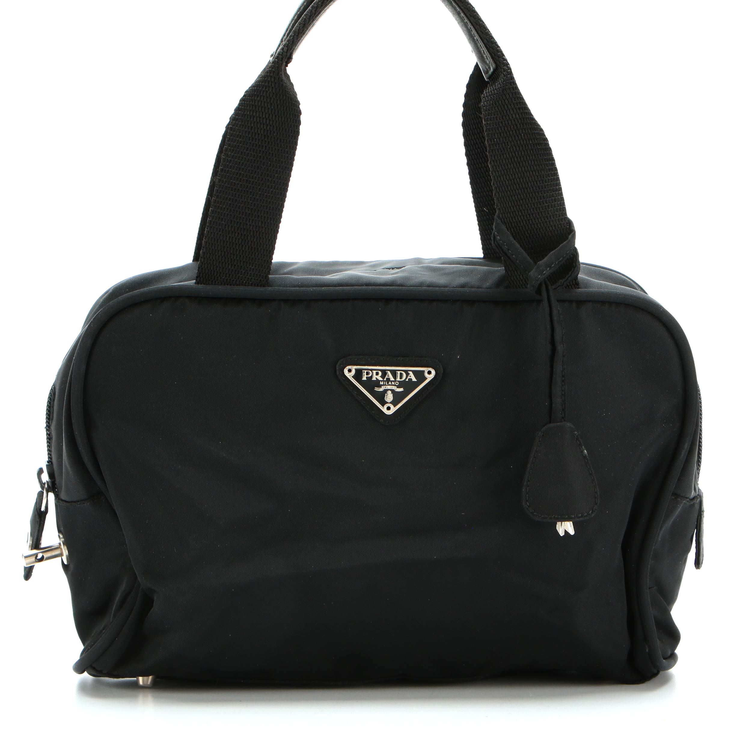 Prada Black Tessuto Nylon Handbag