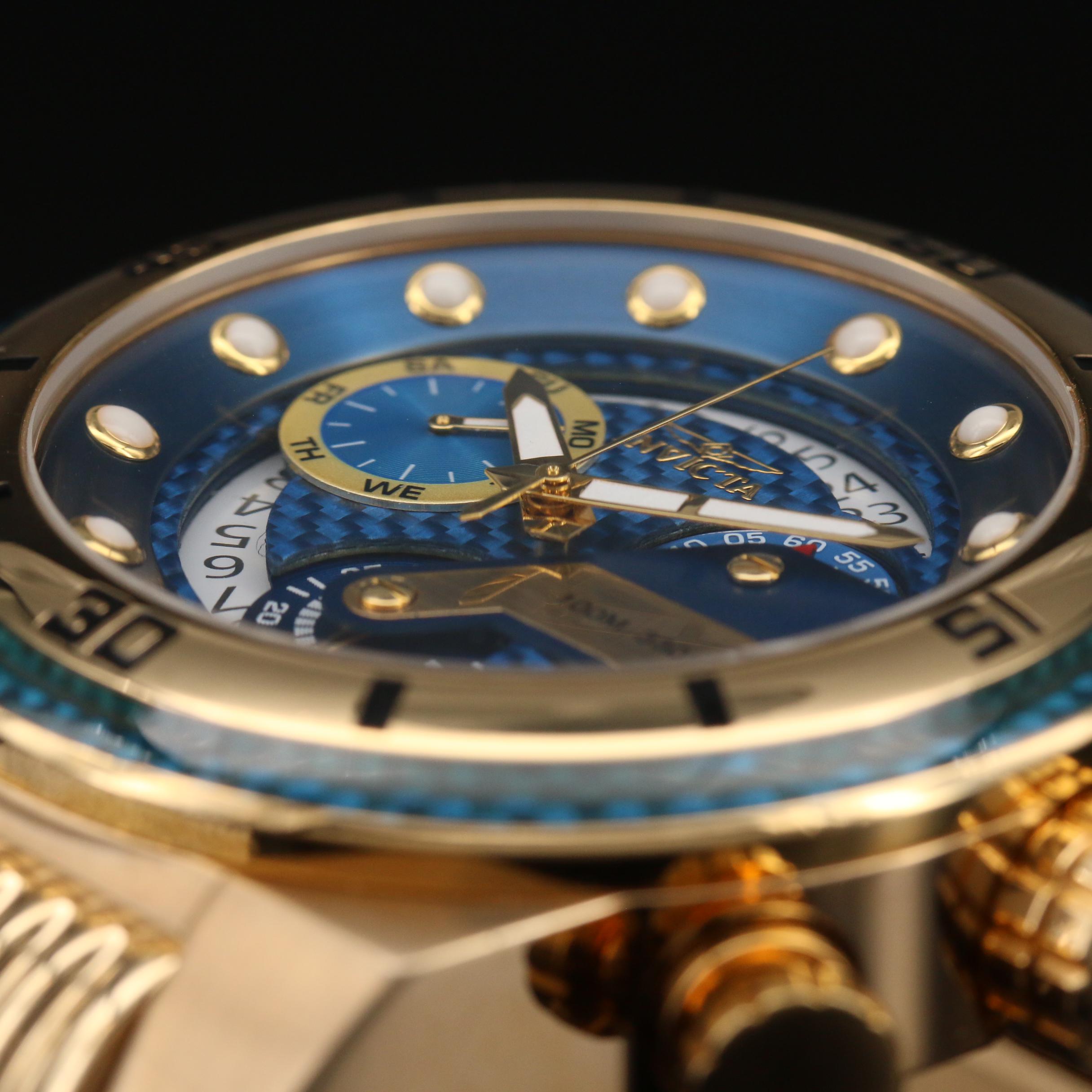 Invicta S1Rally Chronograph Gold Tone Quartz Watch