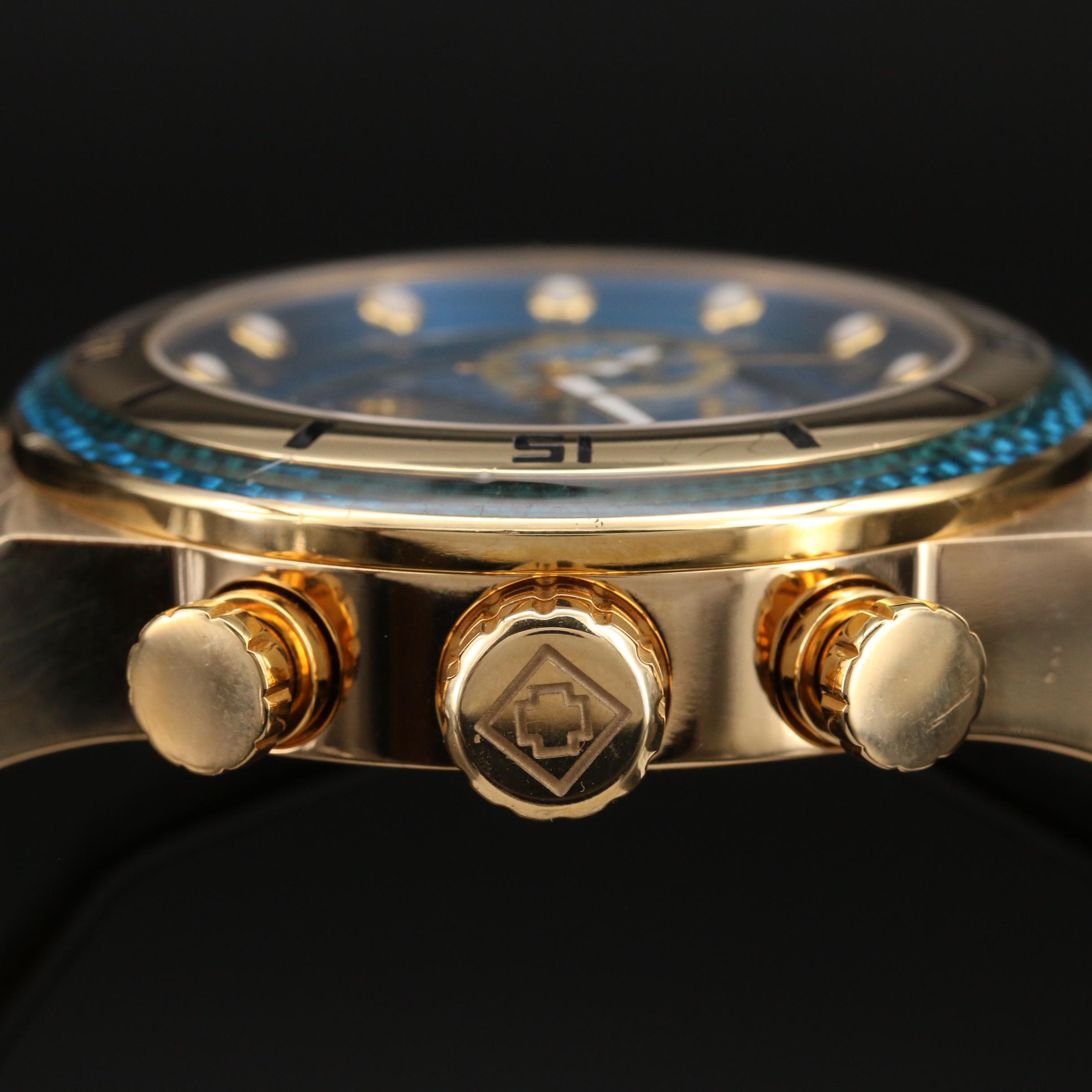 Invicta S1Rally Chronograph Gold Tone Quartz Watch