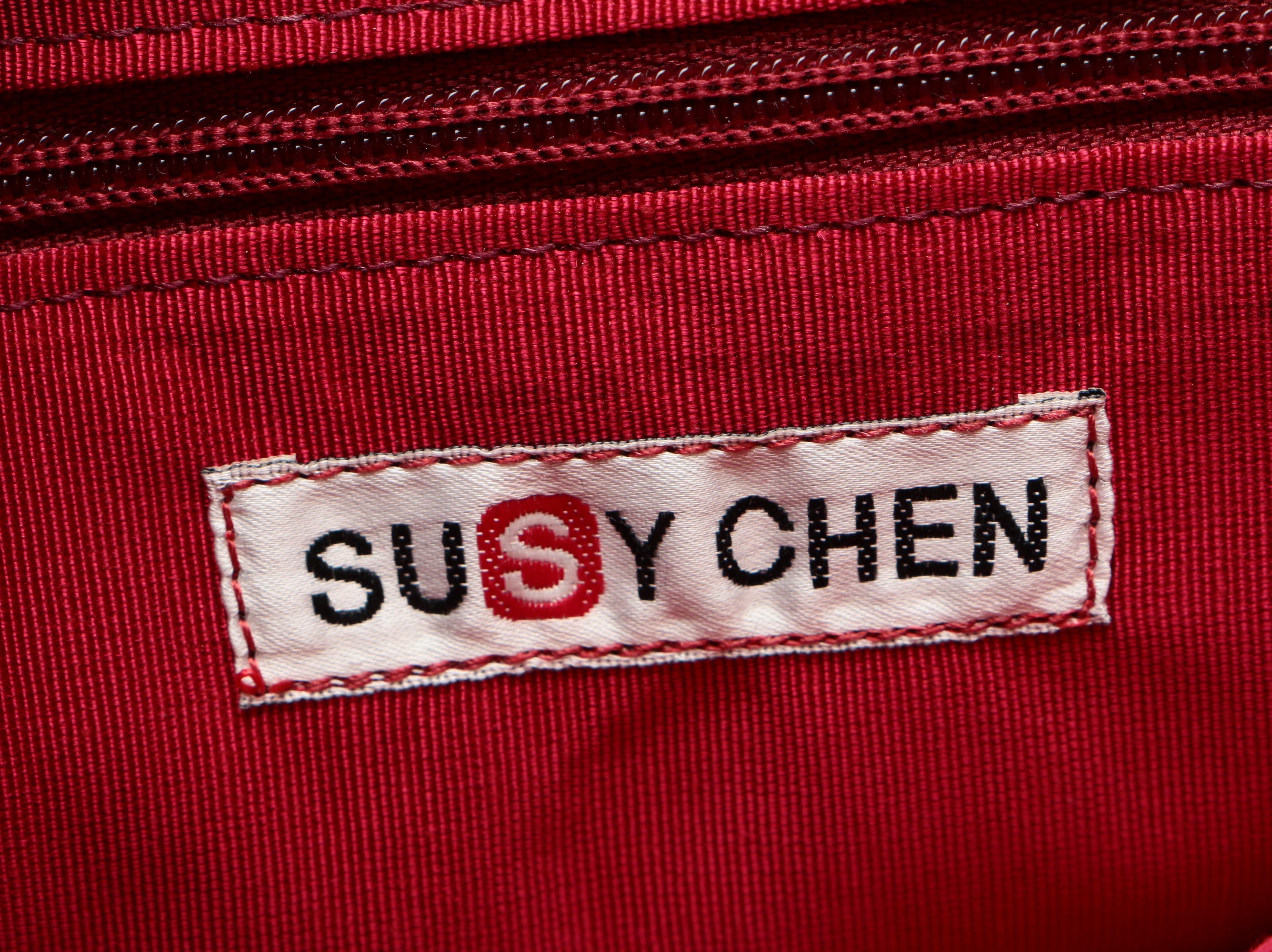 François Rénier Un Jour Un Sac Tote Bags with Suzy Chen Harlequin Tote