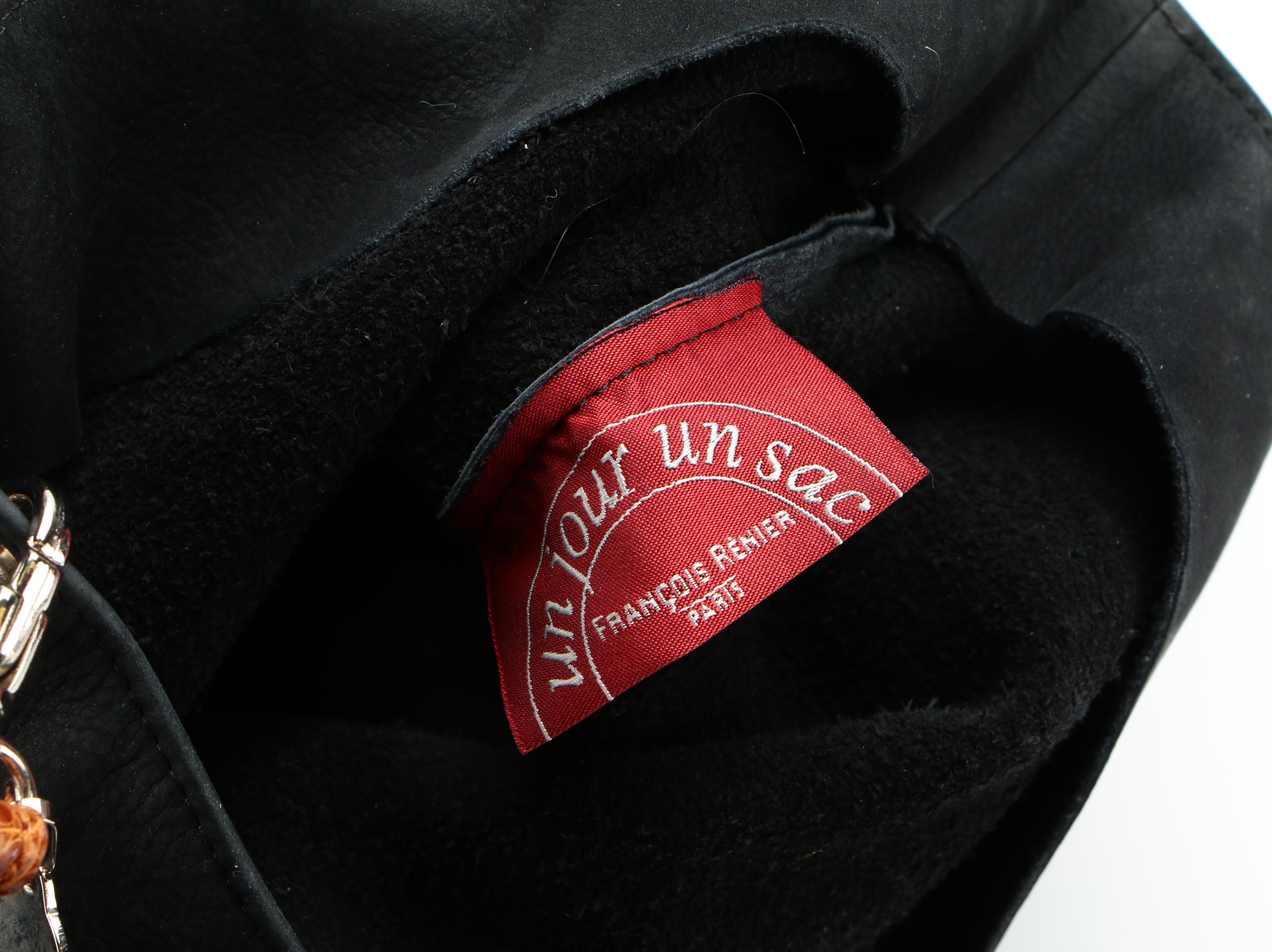 François Rénier Un Jour Un Sac Tote Bags with Suzy Chen Harlequin Tote