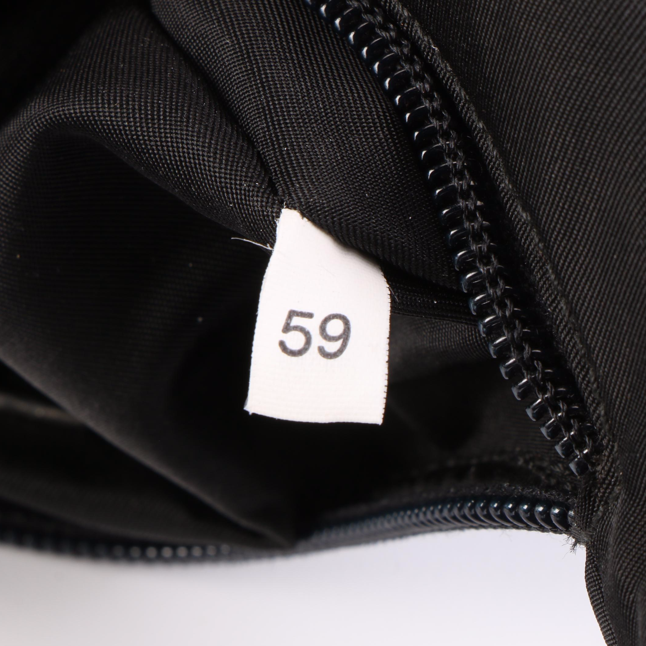 Prada Mini Top Handle Bag in Black Tessuto Nylon
