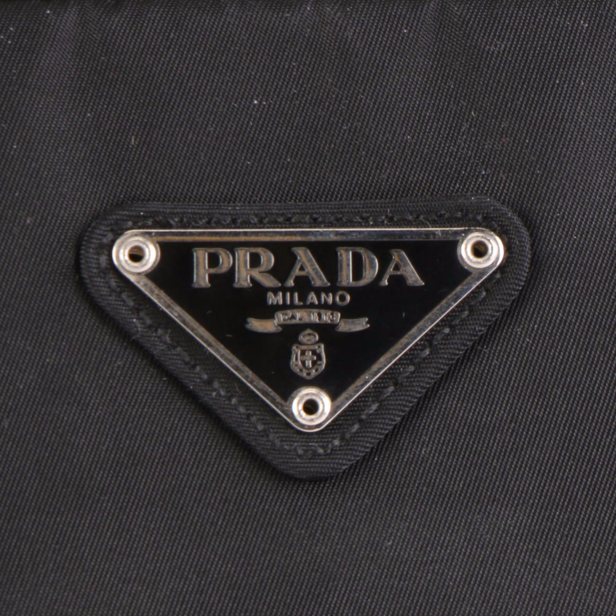 Prada Black Nylon Shoulder Bag