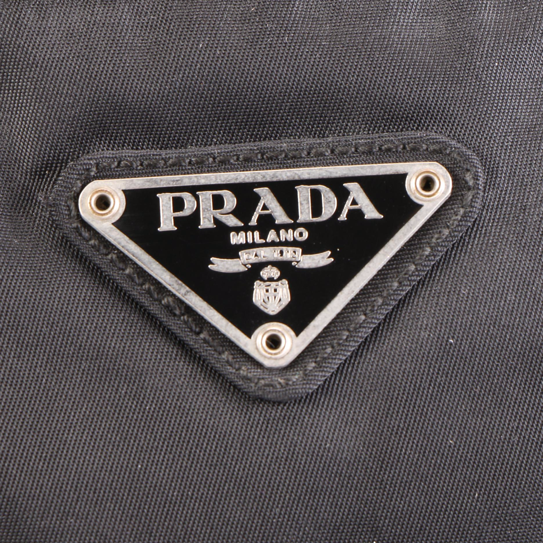 Prada Tote Bag in Black Tessuto Nylon
