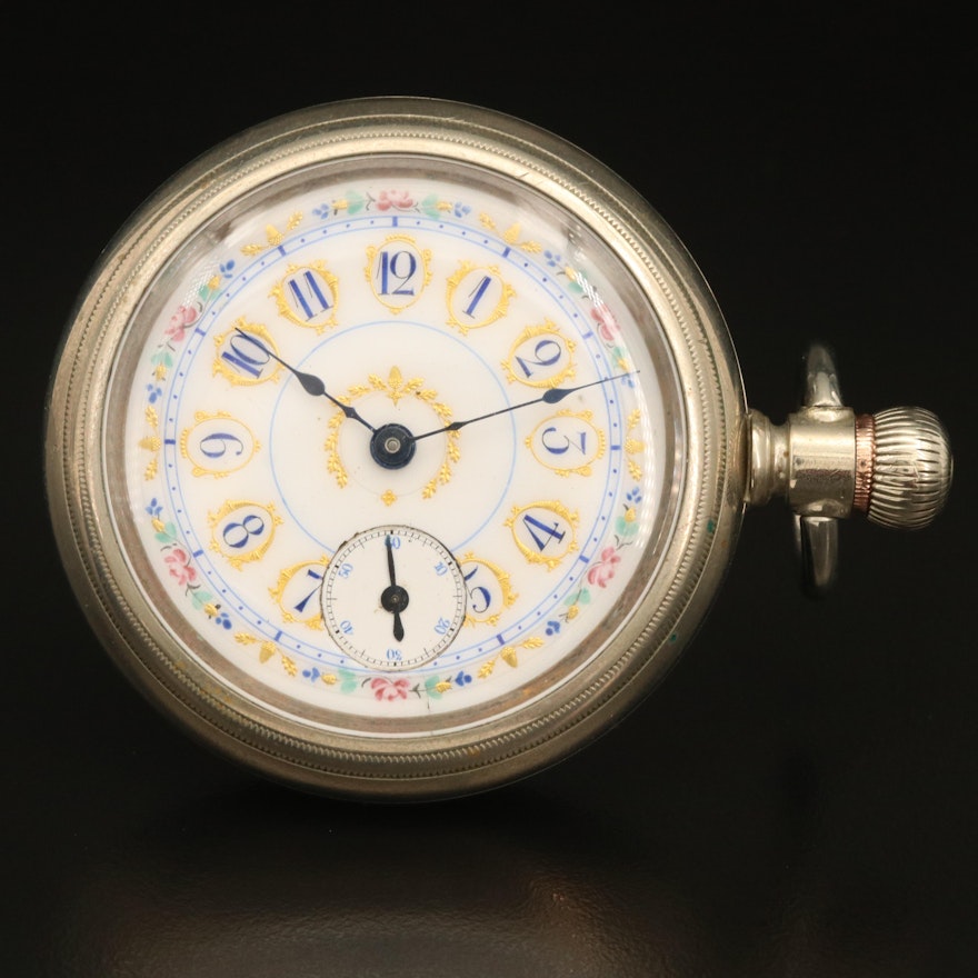 1890 Elgin Sidewinder Pocket Watch