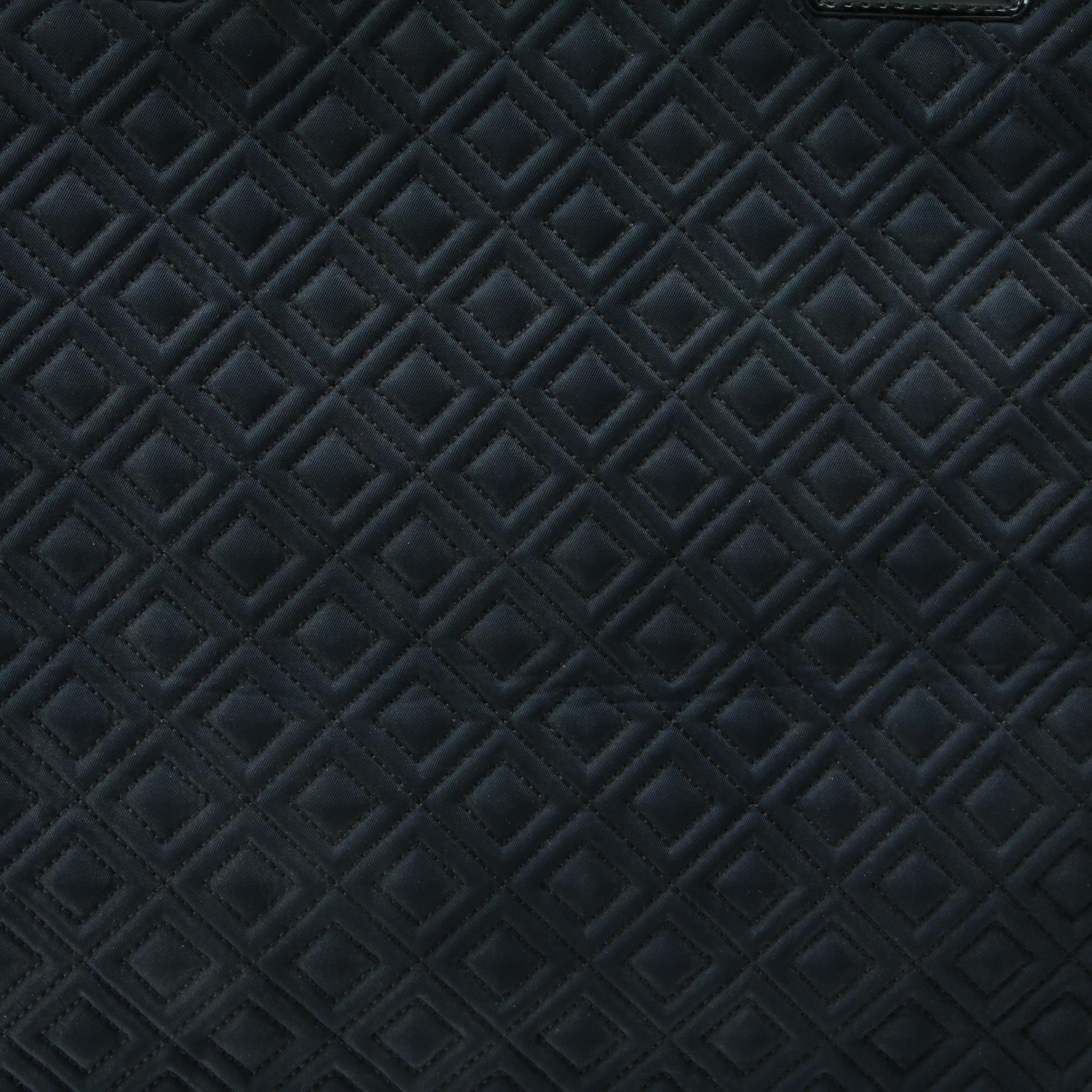 Tory Burch Large Quilted Dust Bag with Patent Leather Trim