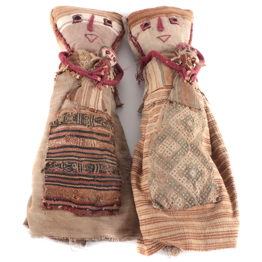 Handmade Peruvian Chancay Dolls