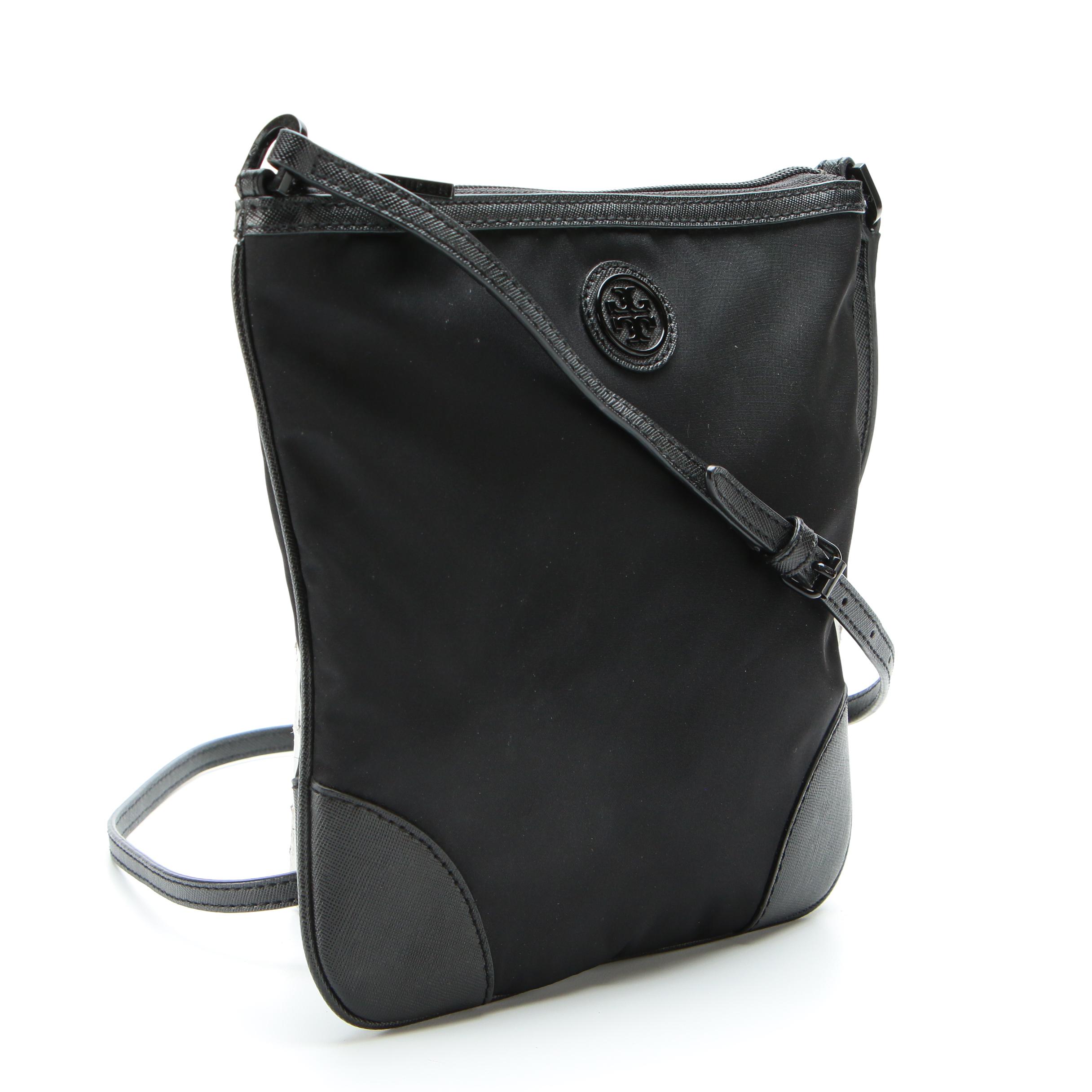 Tory Burch Nylon and Leather Crossbody Bag