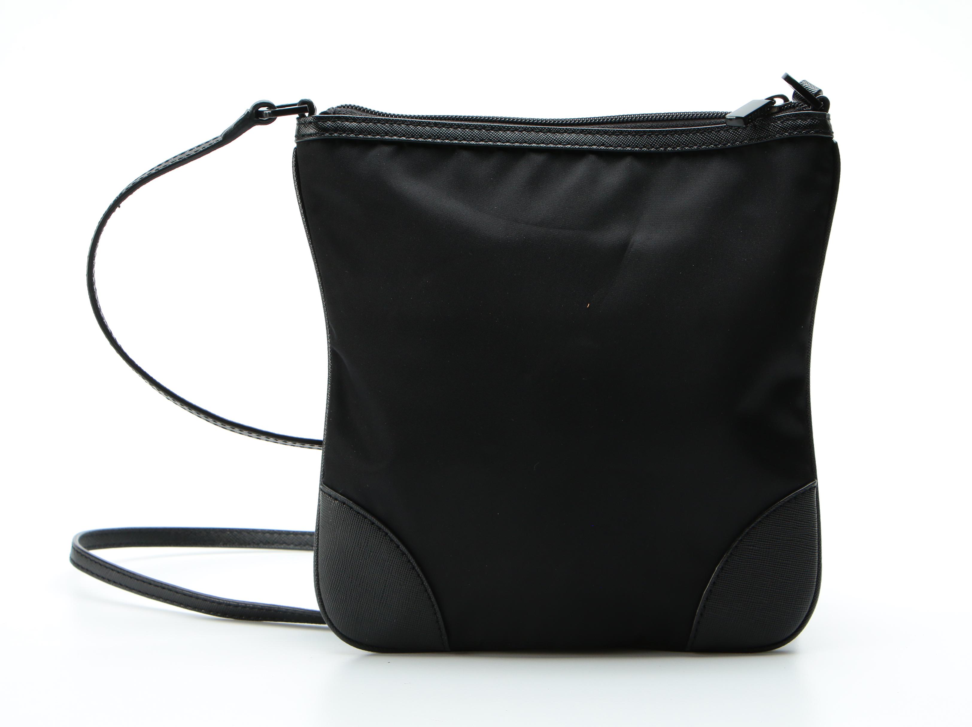 Tory Burch Nylon and Leather Crossbody Bag