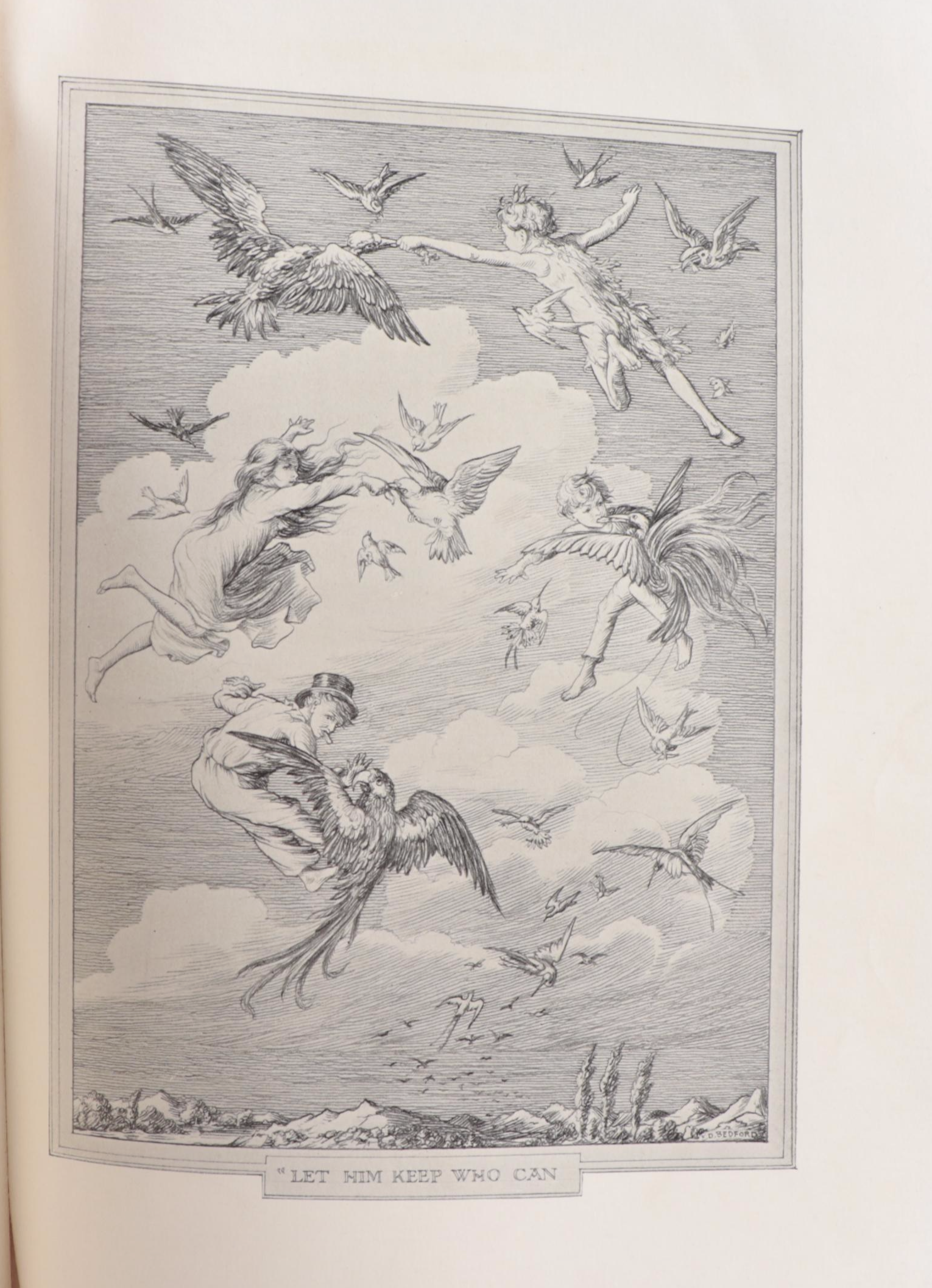 First Edition "Peter and Wendy" and More by J. M. Barrie, Early 20th Century