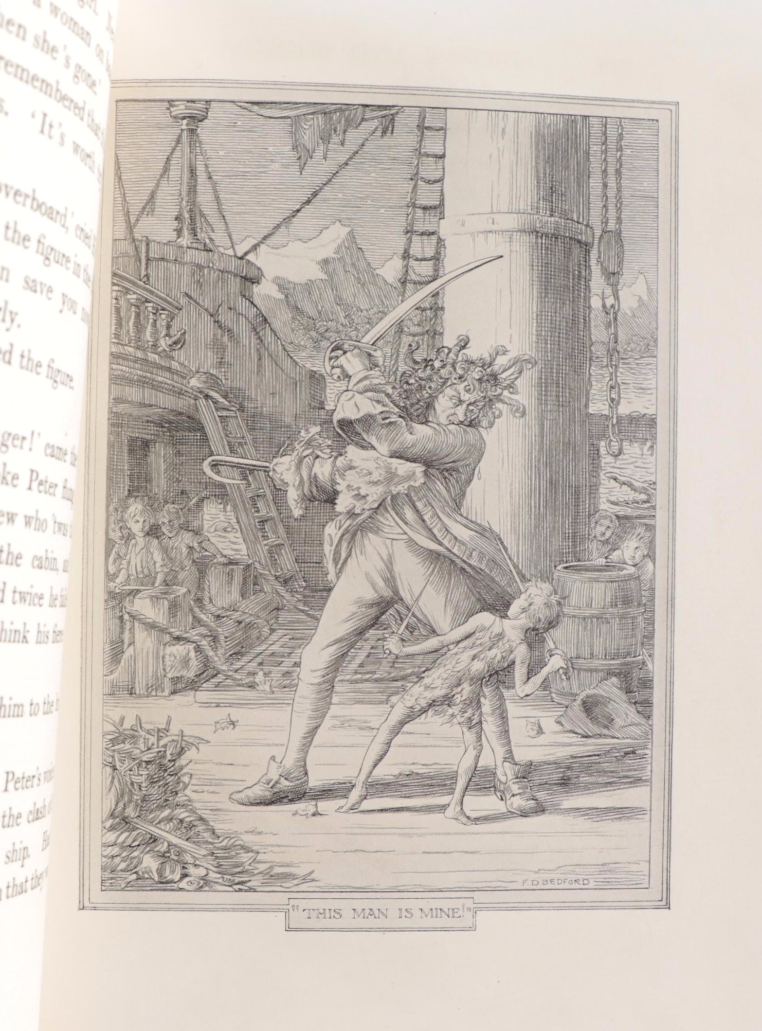 First Edition "Peter and Wendy" and More by J. M. Barrie, Early 20th Century