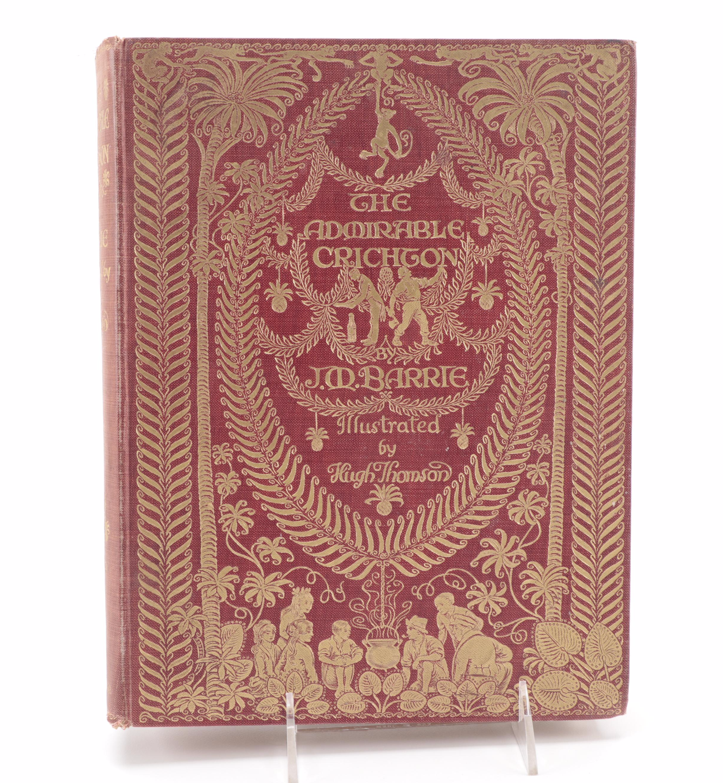 First Edition "Peter and Wendy" and More by J. M. Barrie, Early 20th Century